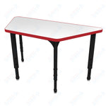 Marco Apex Series Trapezoid School Activity Table w/ Dry Erase Top 24