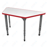 Marco Apex Series Trapezoid School Activity Table w/ Dry Erase Top 24