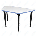 Marco Apex Series Trapezoid School Activity Table w/ Dry Erase Top 24