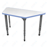 Marco Apex Series Trapezoid School Activity Table w/ Dry Erase Top 24