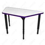 Marco Apex Series Trapezoid School Activity Table w/ Dry Erase Top 24