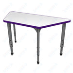 Marco Apex Series Trapezoid School Activity Table w/ Dry Erase Top 24