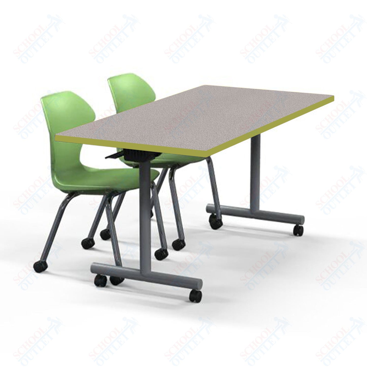 Marco Flip and Nest Training Table 24"D x 48"W x 29"H Rectangle (42260429-M)