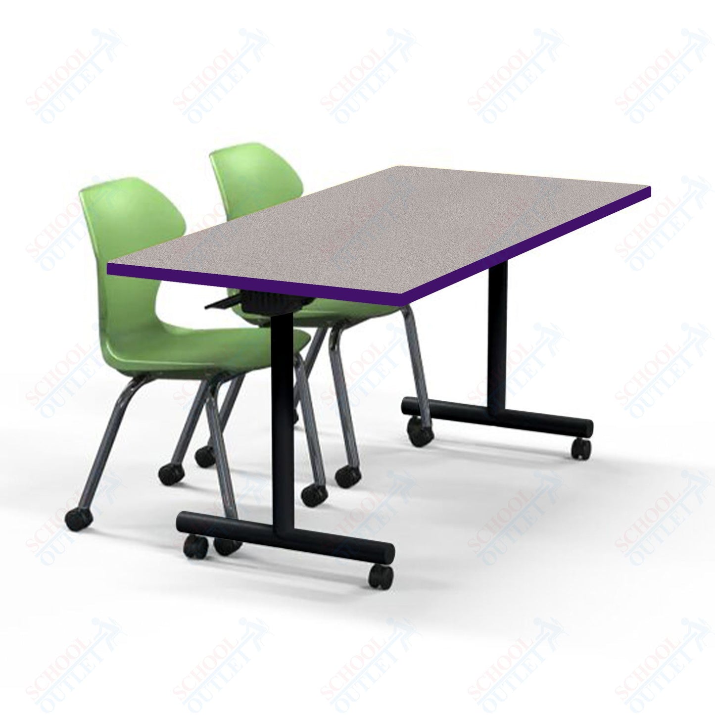 Marco Flip and Nest Training Table 24"D x 48"W x 29"H Rectangle (42260429-M)