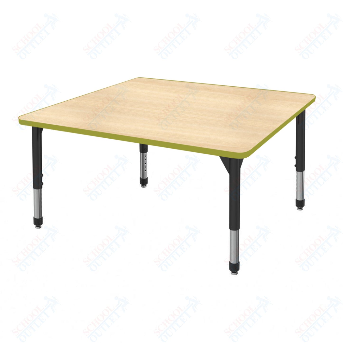 Marco Premier Series 42" Square Activity Table Adjustable Height 21"-31" (43-2214-MB)