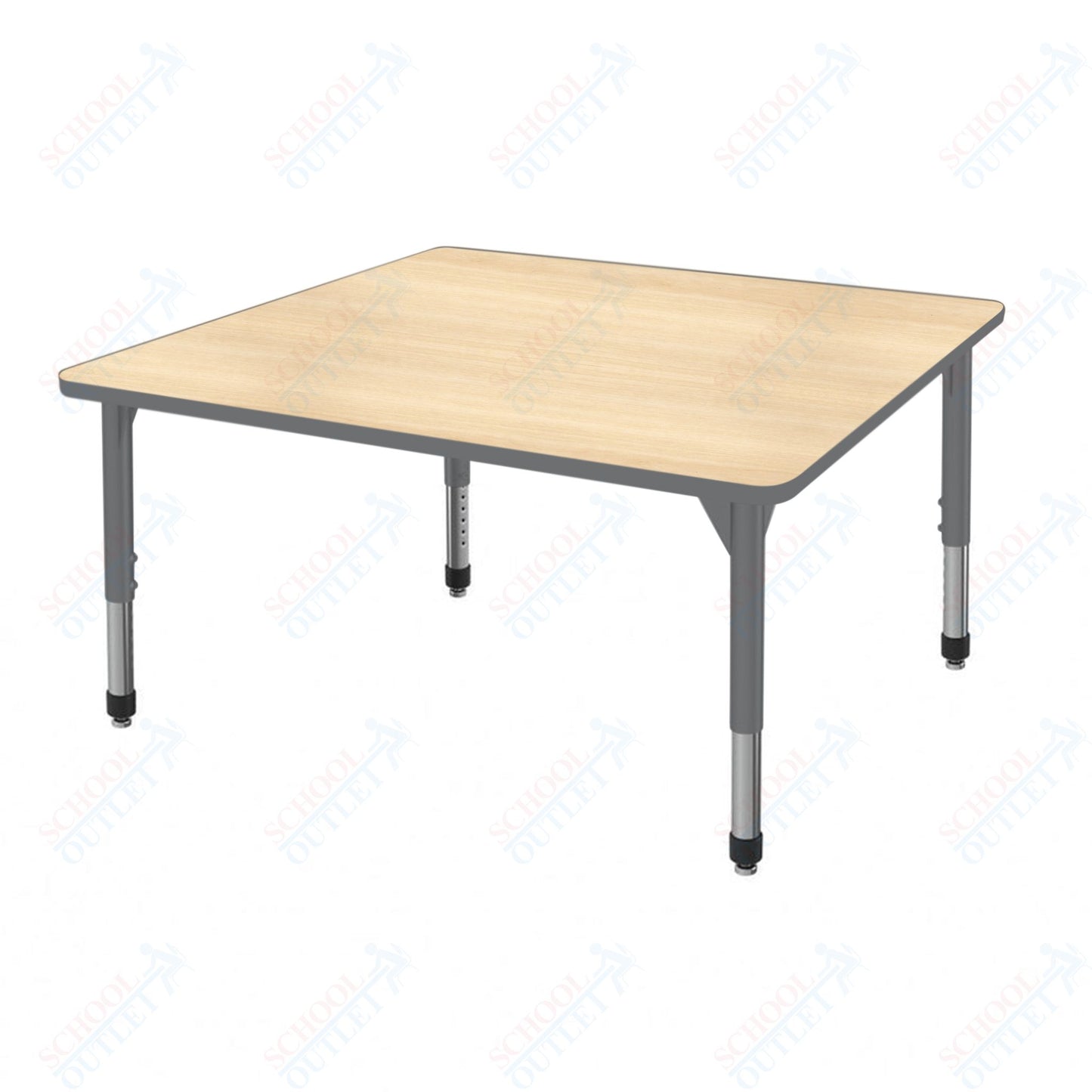 Marco Premier Series 48" Square Activity Table Adjustable Height 21"-31" (43-2216-MB)