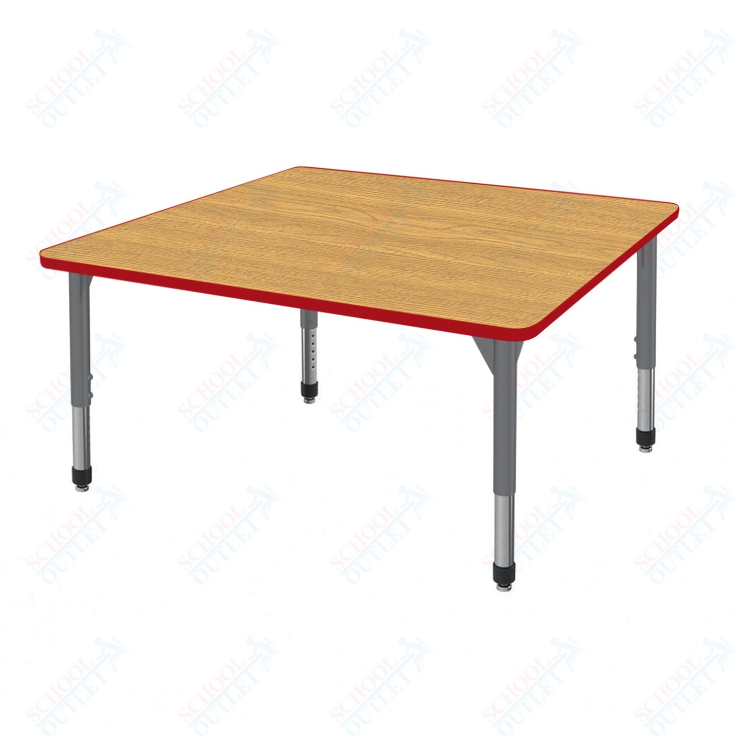Marco Premier Series 48" Square Activity Table Adjustable Height 21"-31" (43-2216-MB)