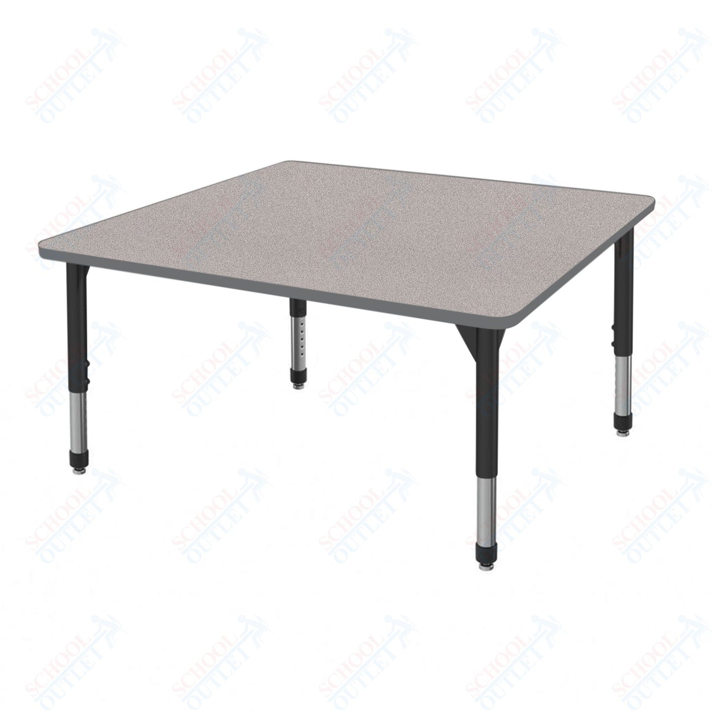 Marco Premier Series 48" Square Activity Table Adjustable Height 21"-31" (43-2216-MB)