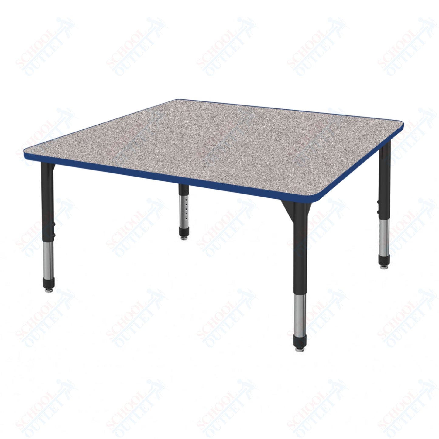 Marco Premier Series 48" Square Activity Table Adjustable Height 21"-31" (43-2216-MB)
