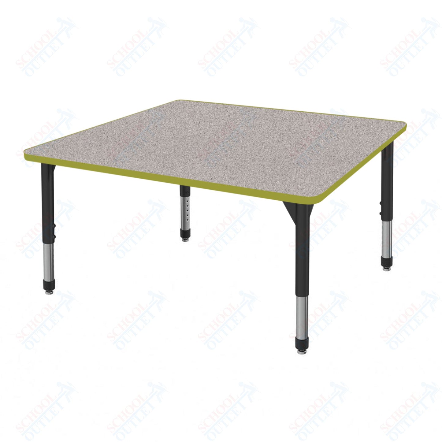 Marco Premier Series 48" Square Activity Table Adjustable Height 21"-31" (43-2216-MB)