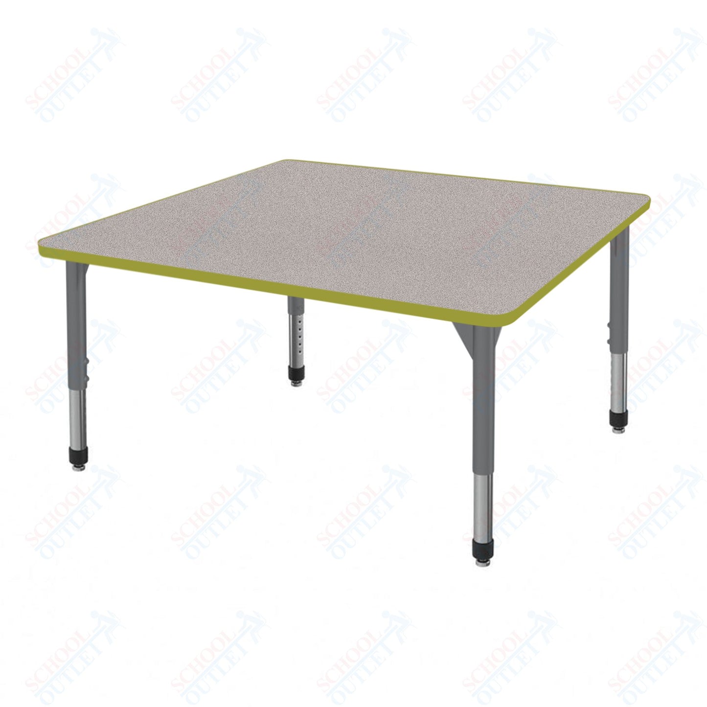 Marco Premier Series 48" Square Activity Table Adjustable Height 21"-31" (43-2216-MB)