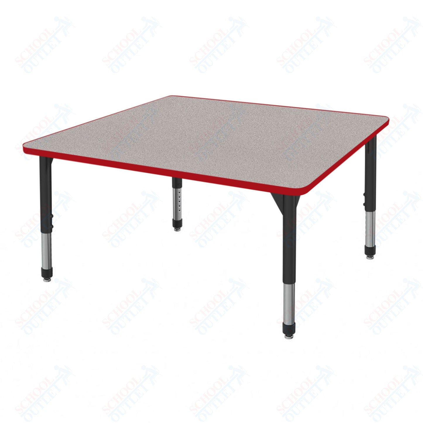 Marco Premier Series 48" Square Activity Table Adjustable Height 21"-31" (43-2216-MB)