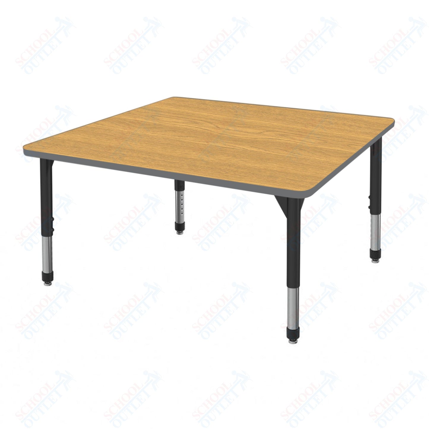 Marco Premier Series 48" Square Activity Table Adjustable Height 21"-31" (43-2216-MB)