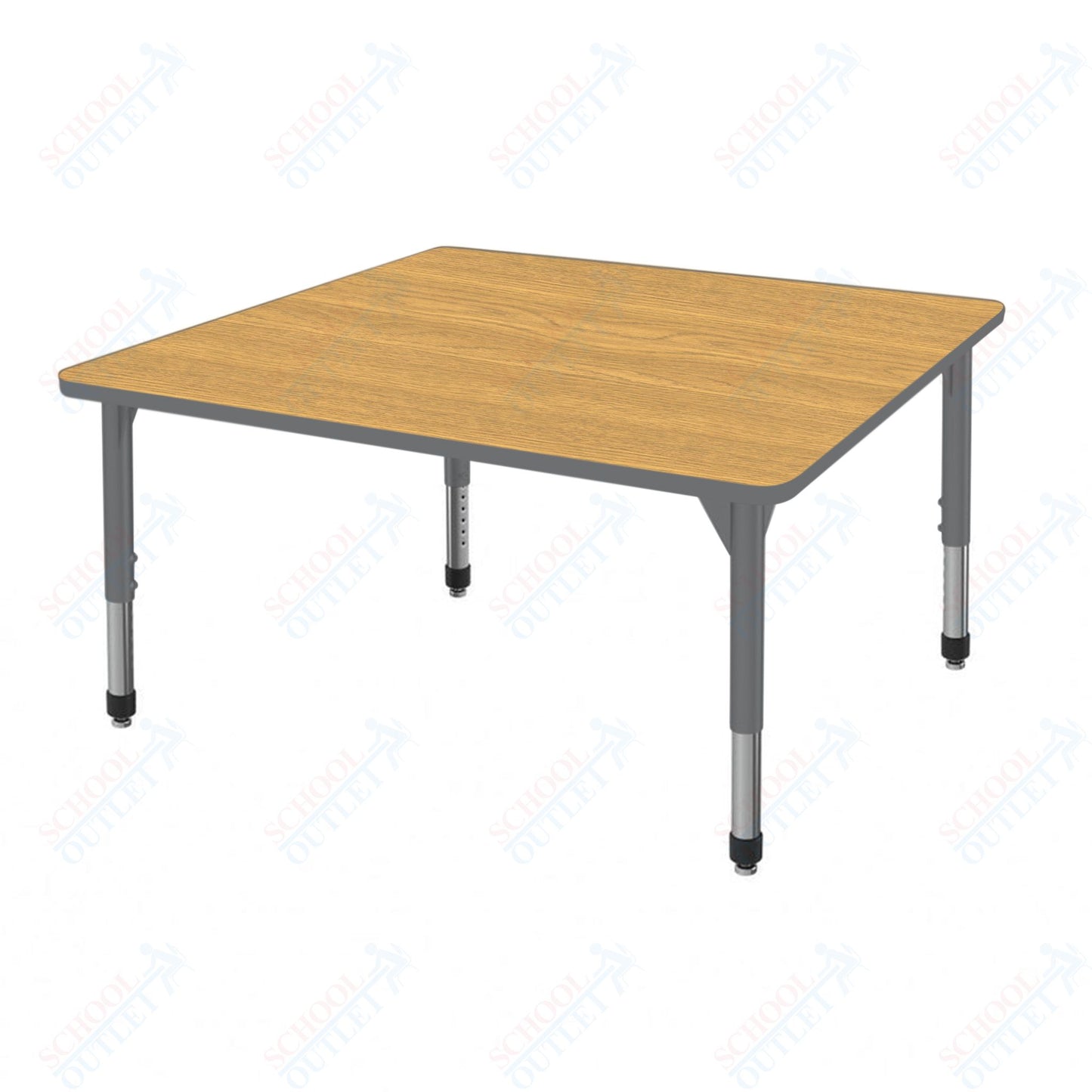 Marco Premier Series 48" Square Activity Table Adjustable Height 21"-31" (43-2216-MB)