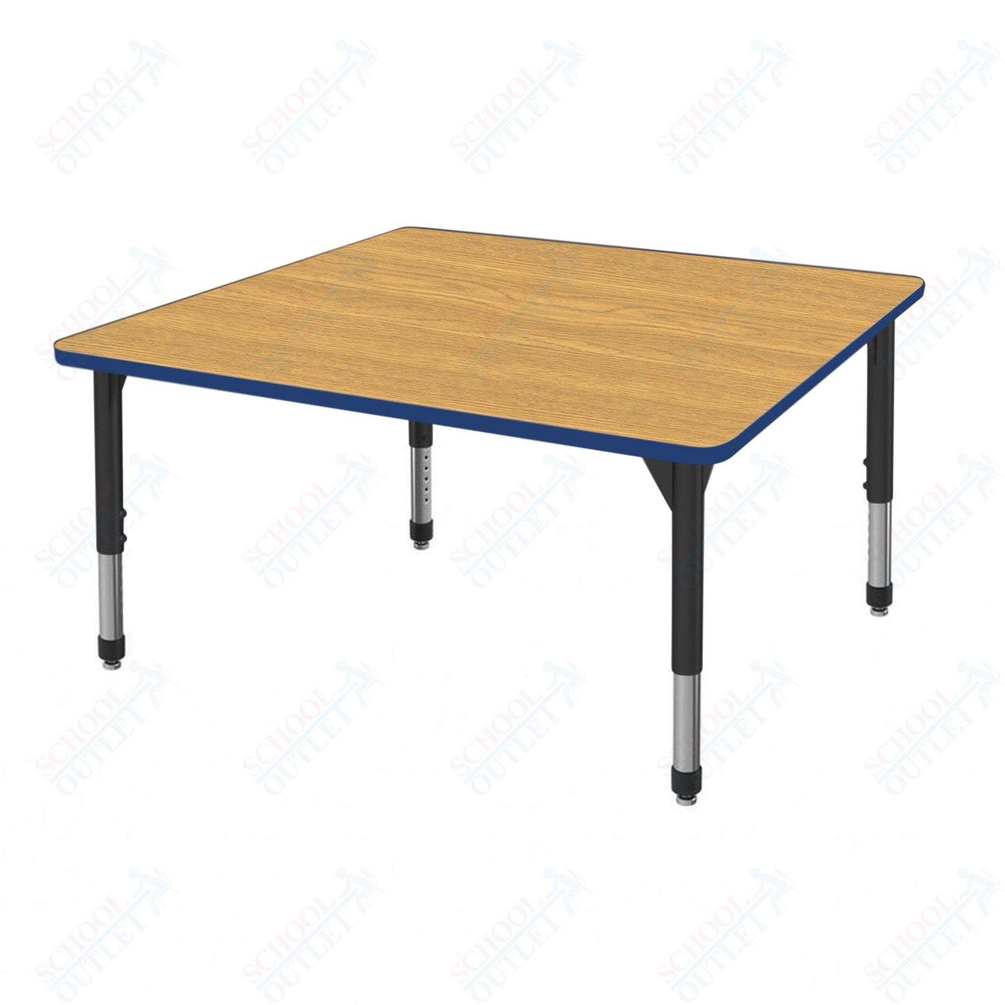 Marco Premier Series 48" Square Activity Table Adjustable Height 21"-31" (43-2216-MB)