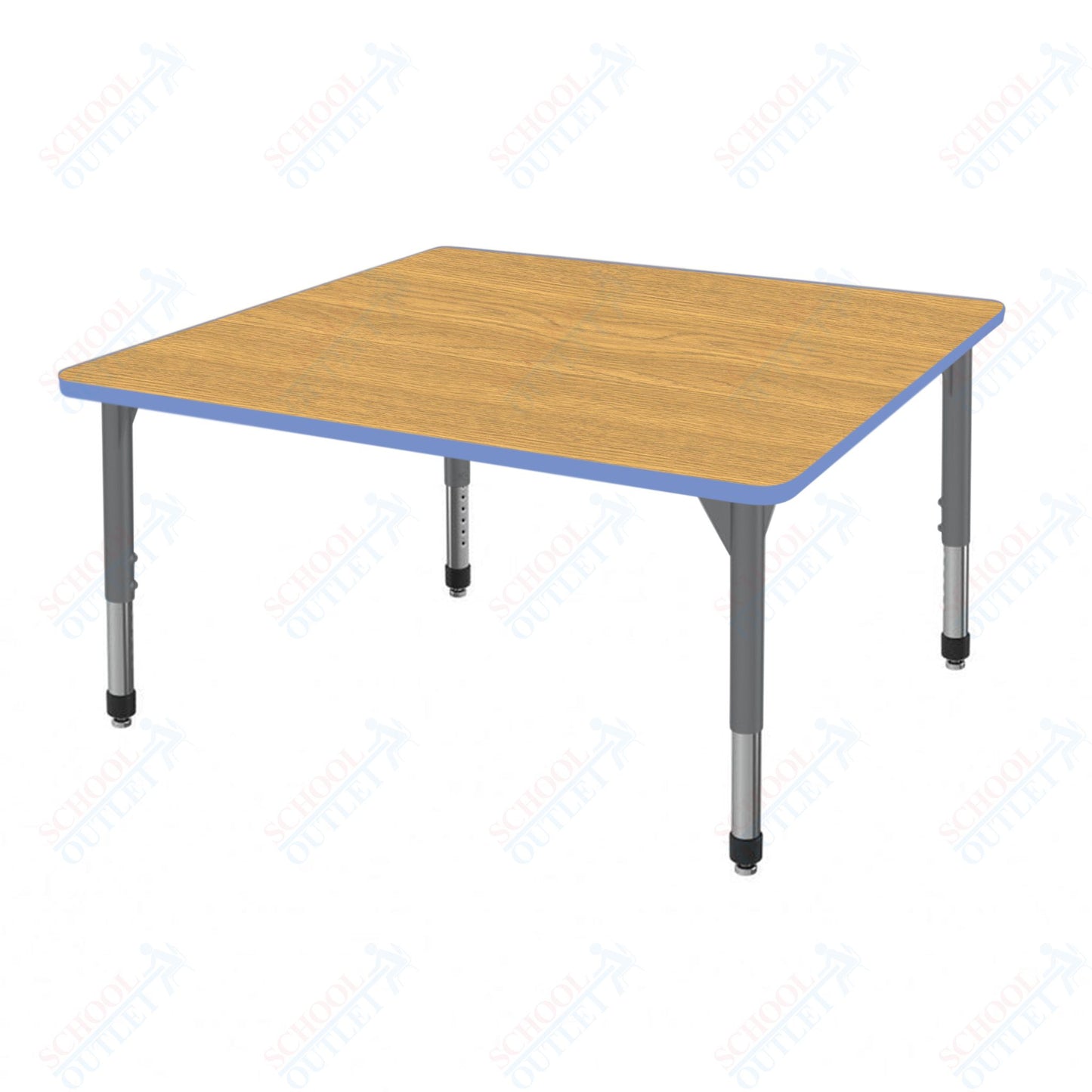Marco Premier Series 48" Square Activity Table Adjustable Height 21"-31" (43-2216-MB)
