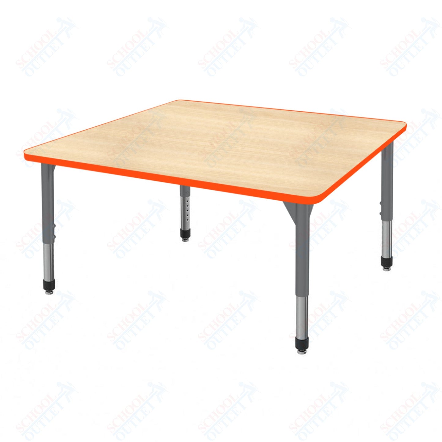 Marco Premier Series 48" Square Activity Table Adjustable Height 21"-31" (43-2216-MB)