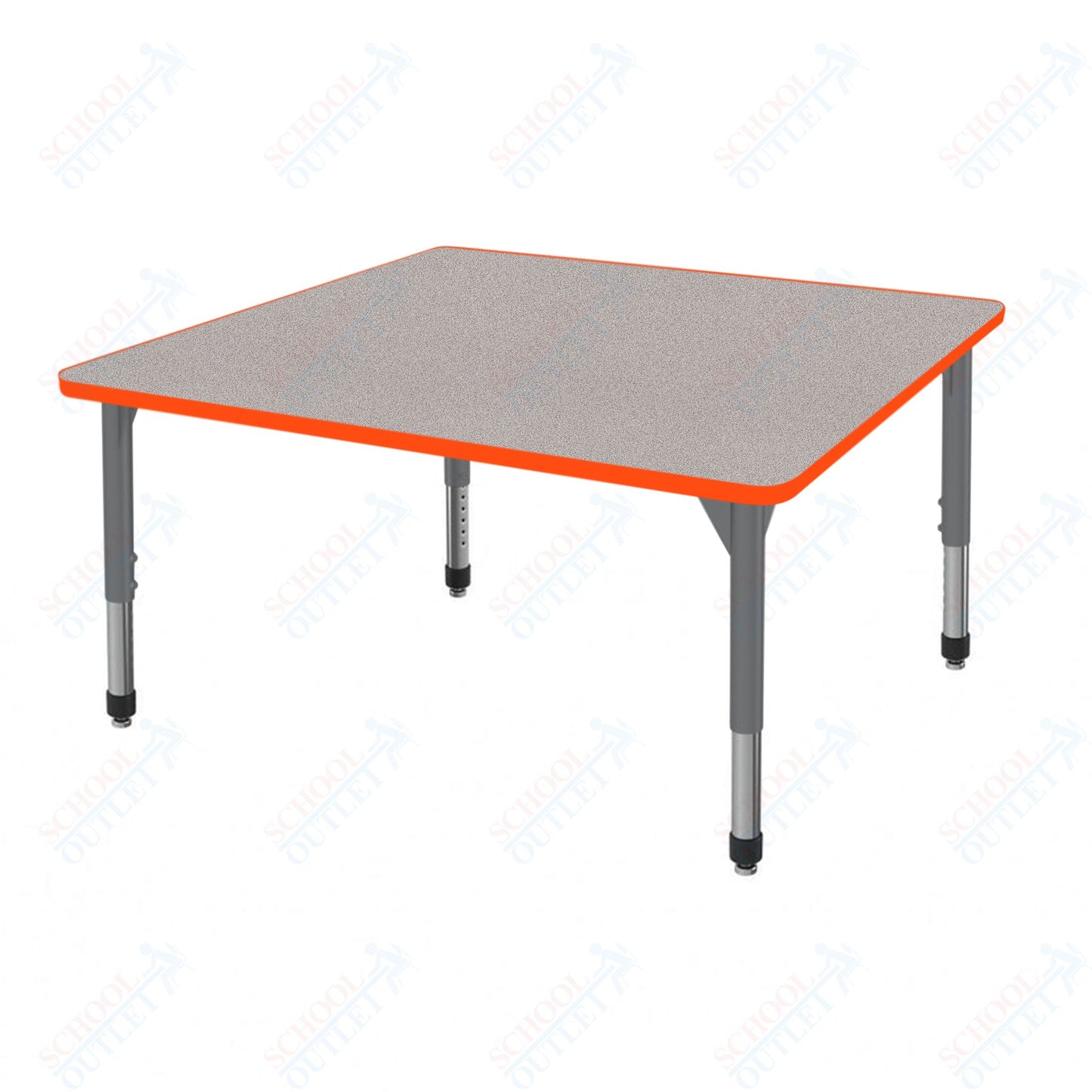 Marco Premier Series 48" Square Activity Table Adjustable Height 21"-31" (43-2216-MB)