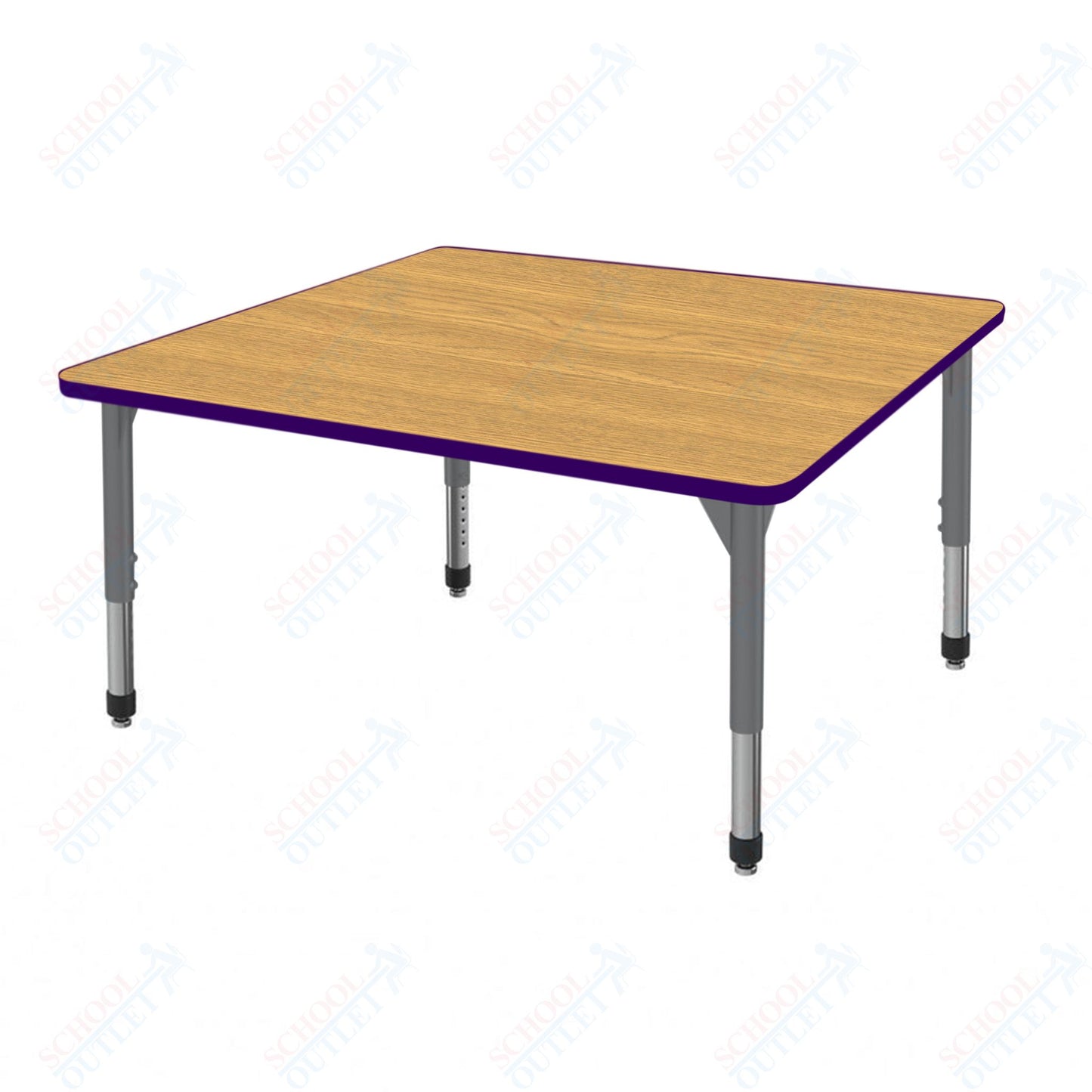 Marco Premier Series 48" Square Activity Table Adjustable Height 21"-31" (43-2216-MB)