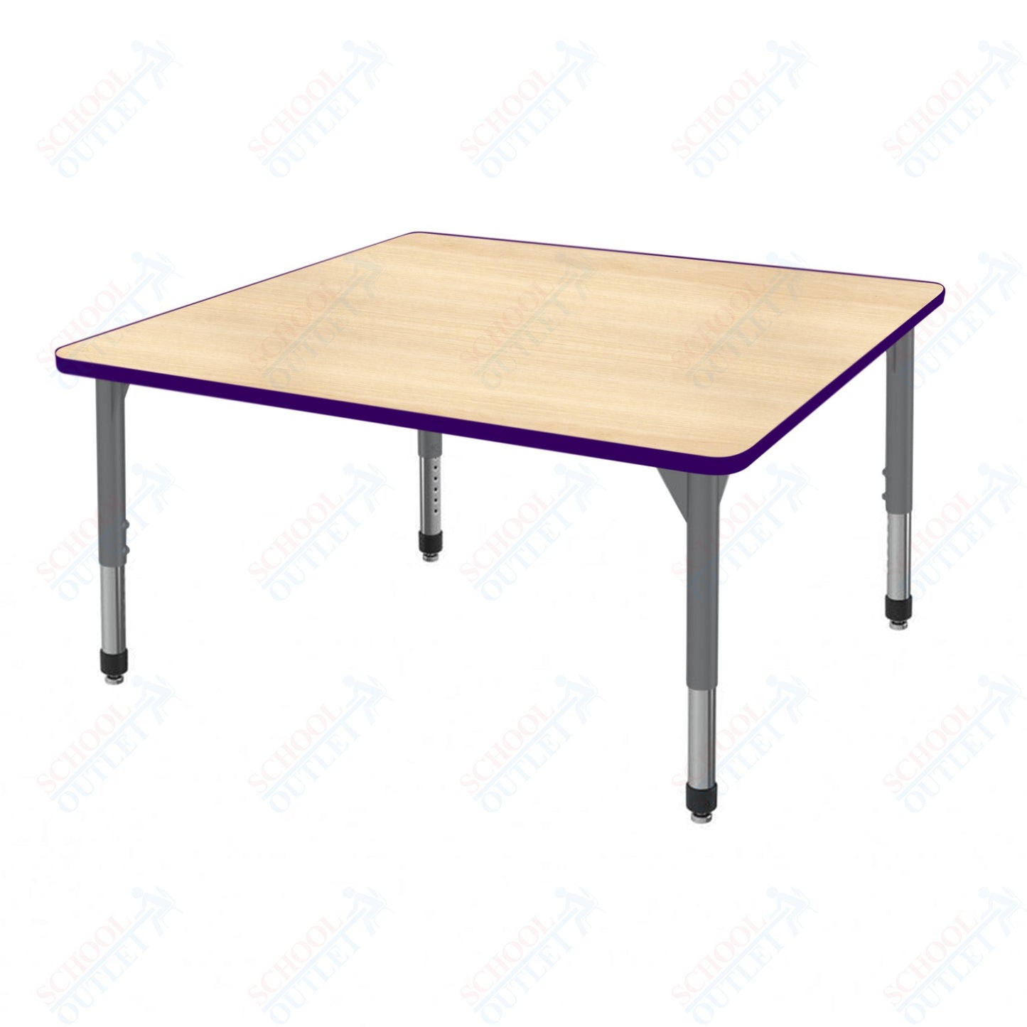 Marco Premier Series 48" Square Activity Table Adjustable Height 21"-31" (43-2216-MB)