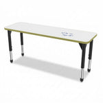 Marco Premier Series Rectangle Collaborative Desk w/ Dry Erase HPL Top 20