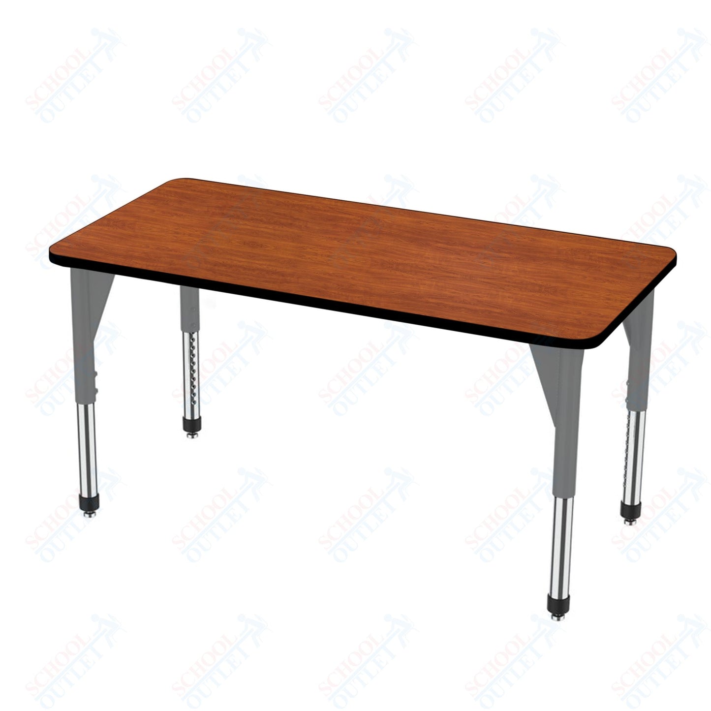 Marco Premier Series Rectangle Stand-Up Table 24" x 48" Adjustable Height 32"-42" (43-2226-MA)