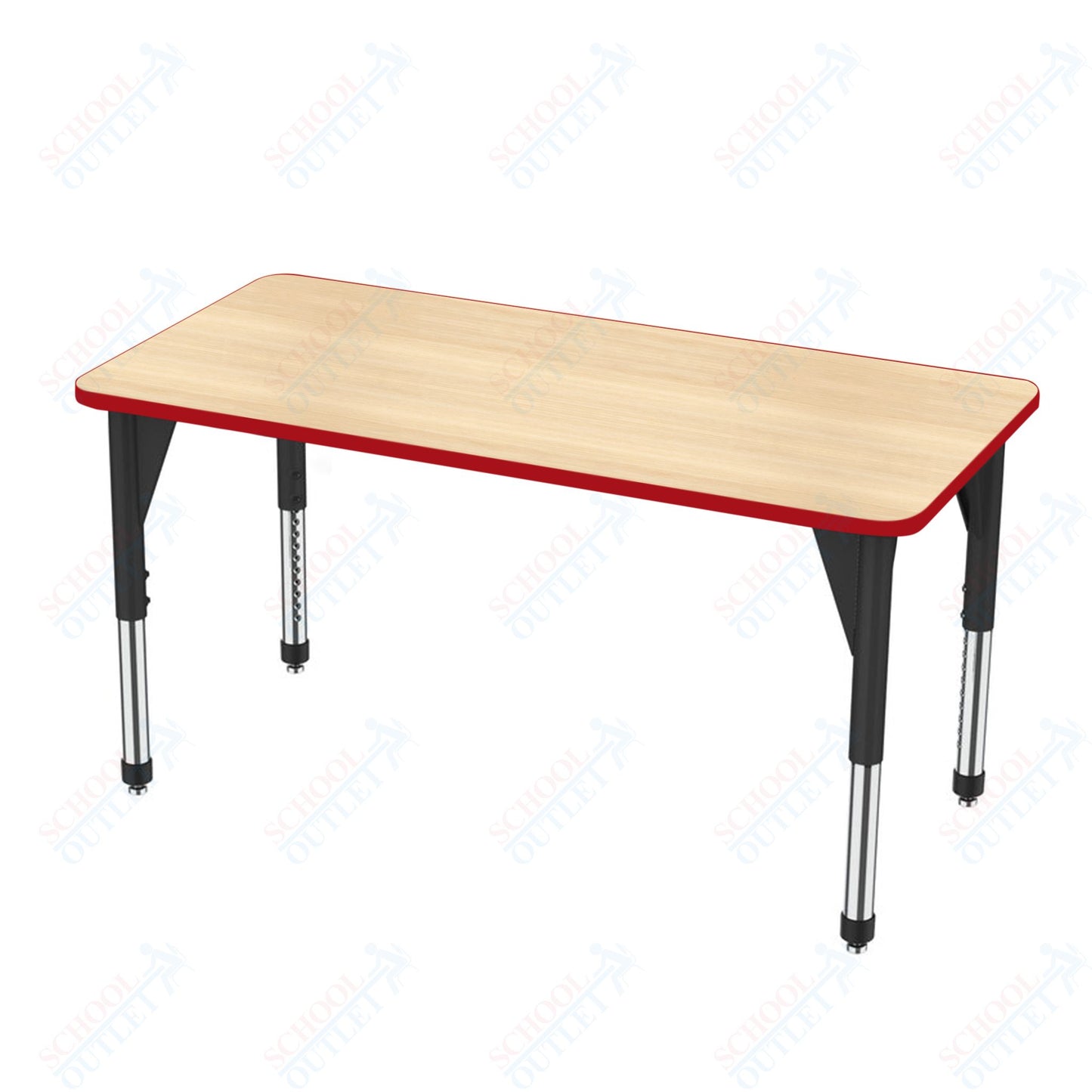Marco Premier Series Rectangle Stand-Up Table 24" x 48" Adjustable Height 32"-42" (43-2226-MA)