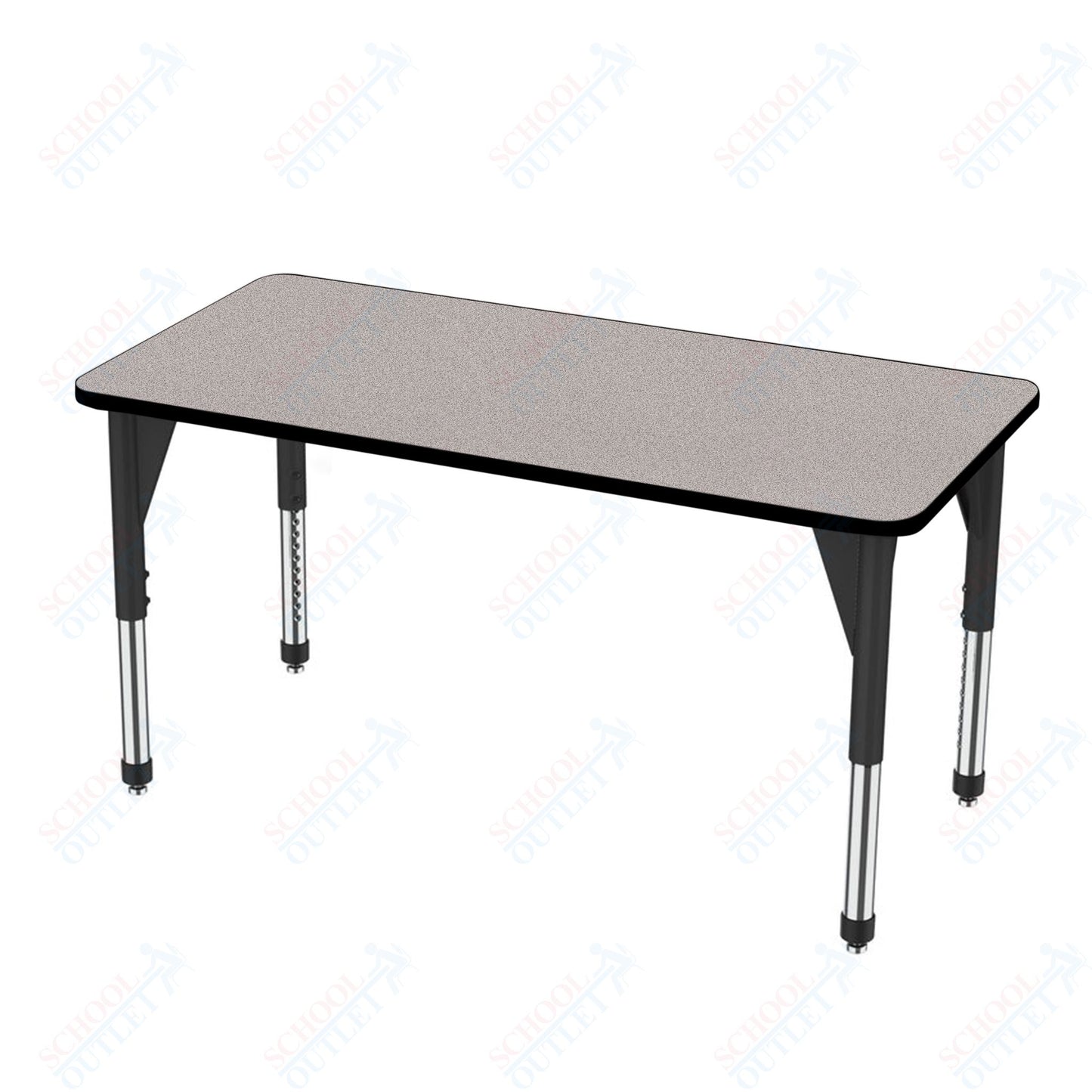 Marco Premier Series Rectangle Stand-Up Table 24" x 48" Adjustable Height 32"-42" (43-2226-MA)