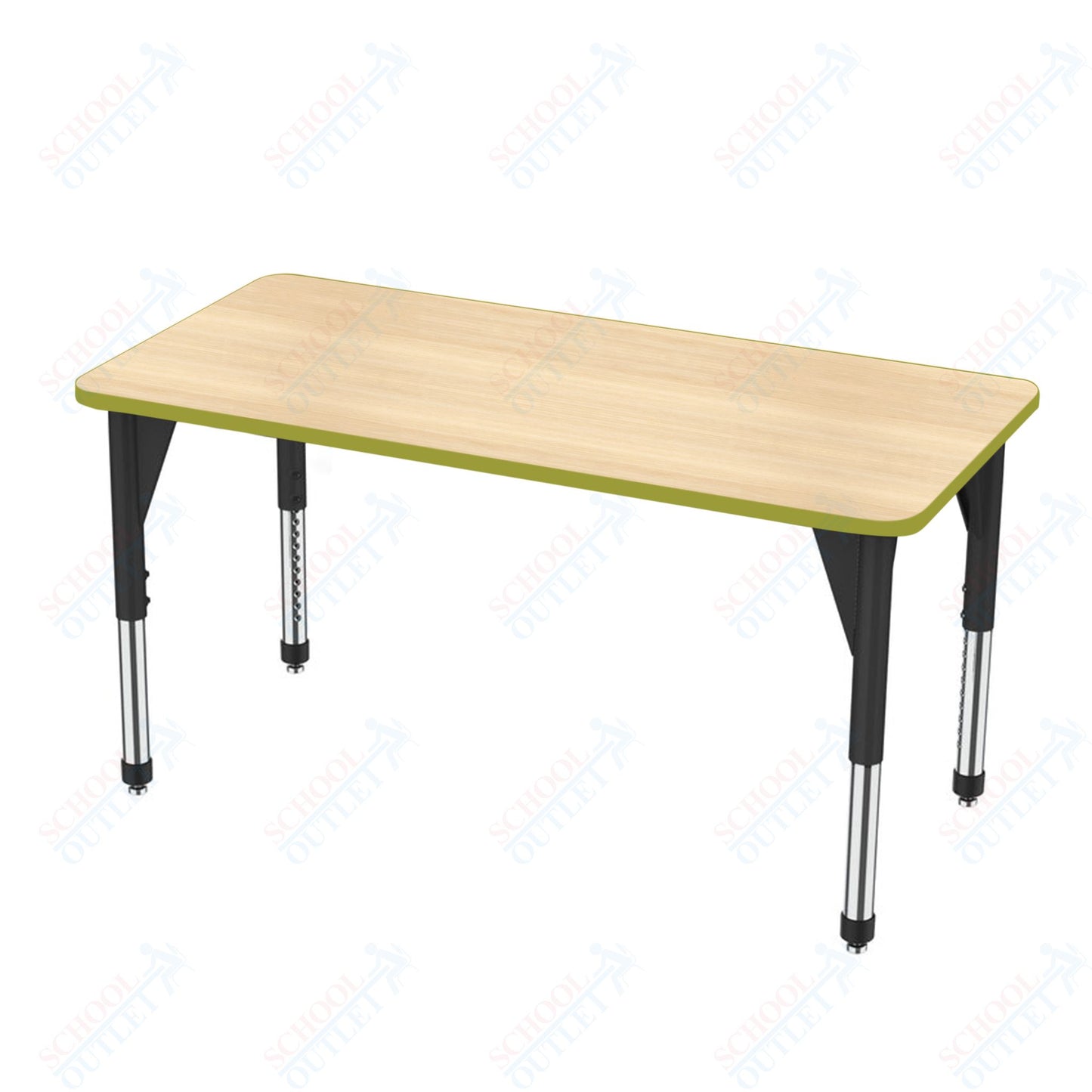 Marco Premier Series Rectangle Stand-Up Table 24" x 48" Adjustable Height 32"-42" (43-2226-MA)