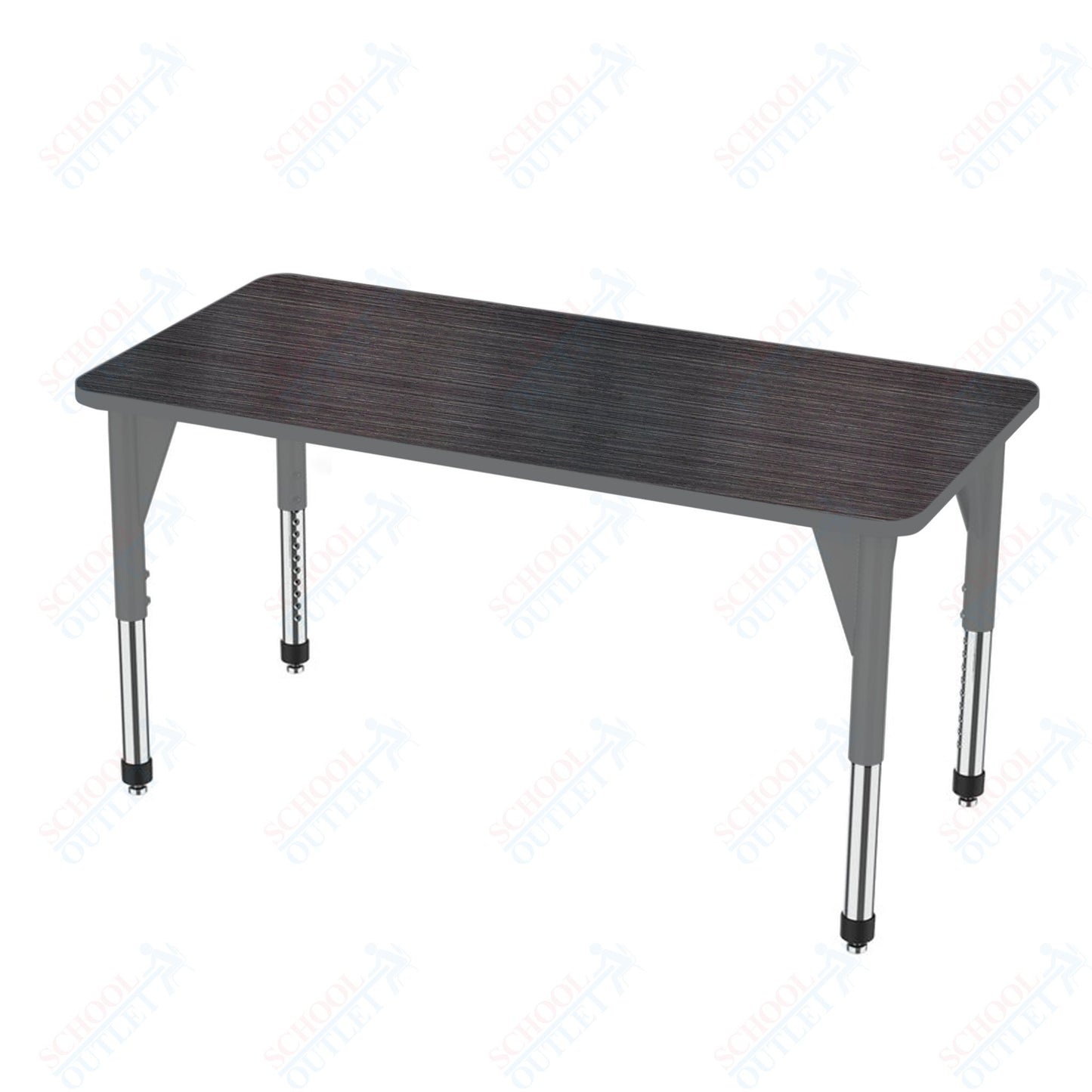 Marco Premier Series Rectangle Stand-Up Table 24" x 48" Adjustable Height 32"-42" (43-2226-MA)