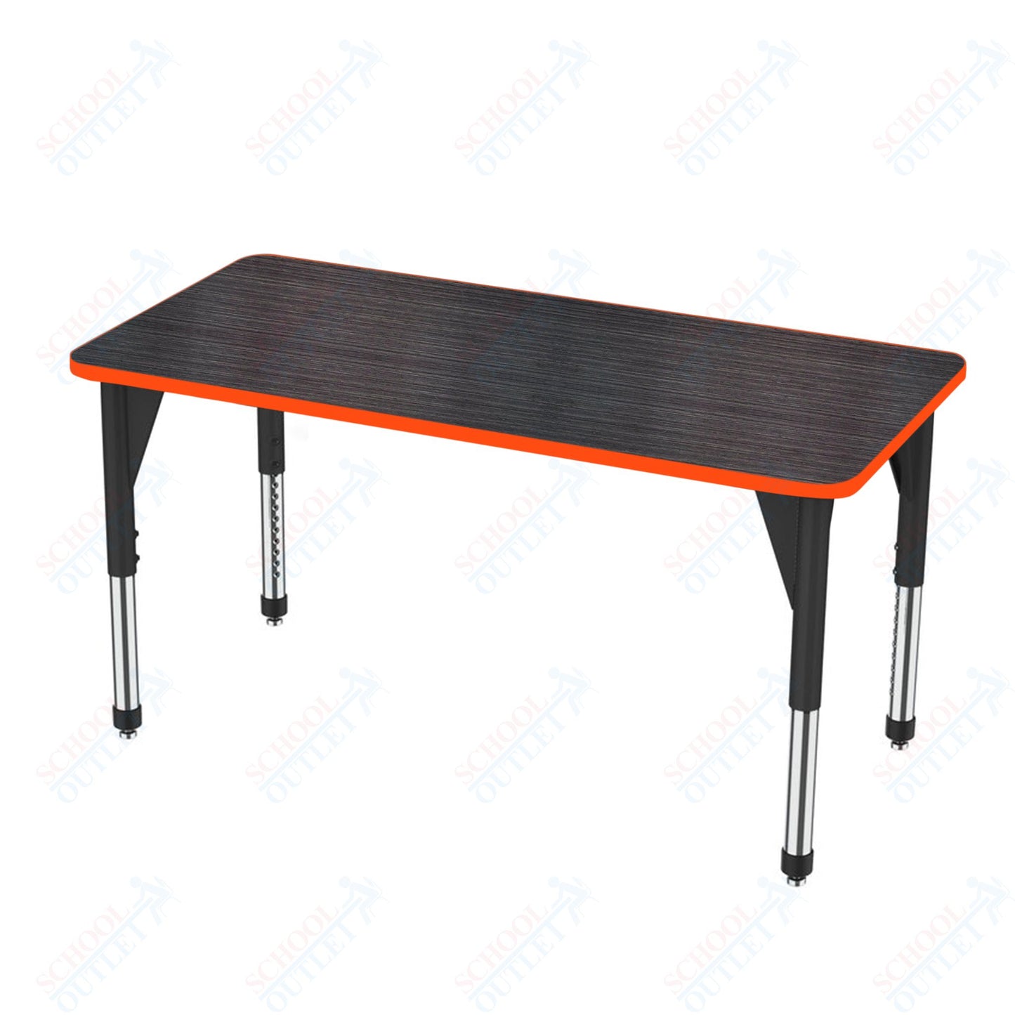 Marco Premier Series Rectangle Stand-Up Table 24" x 48" Adjustable Height 32"-42" (43-2226-MA)