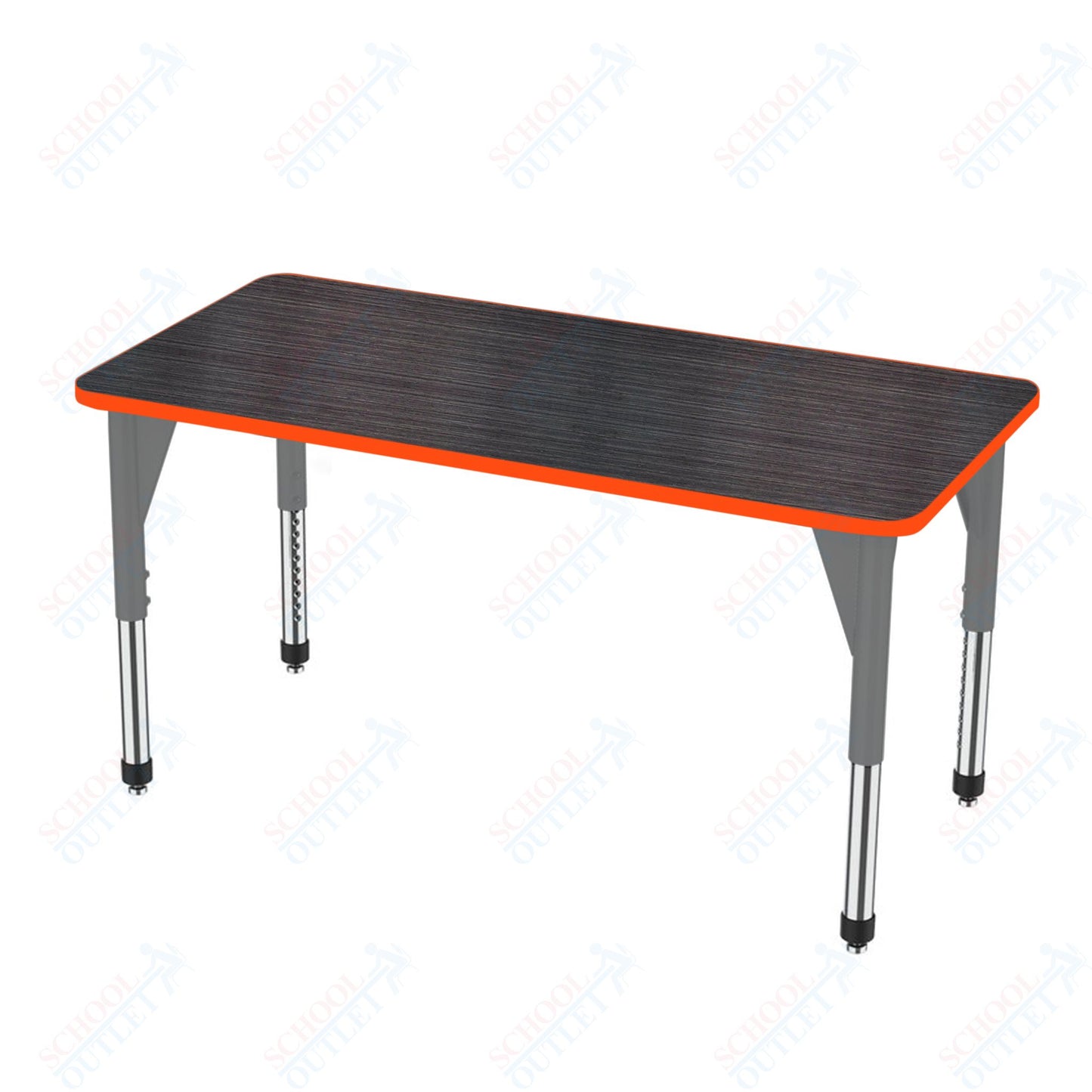 Marco Premier Series Rectangle Stand-Up Table 24" x 48" Adjustable Height 32"-42" (43-2226-MA)