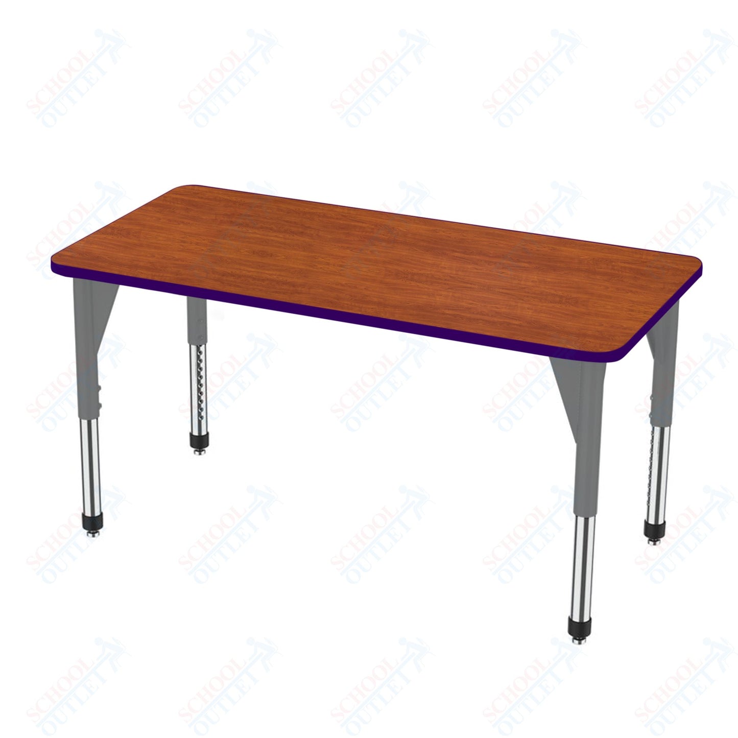 Marco Premier Series Rectangle Stand-Up Table 24" x 48" Adjustable Height 32"-42" (43-2226-MA)