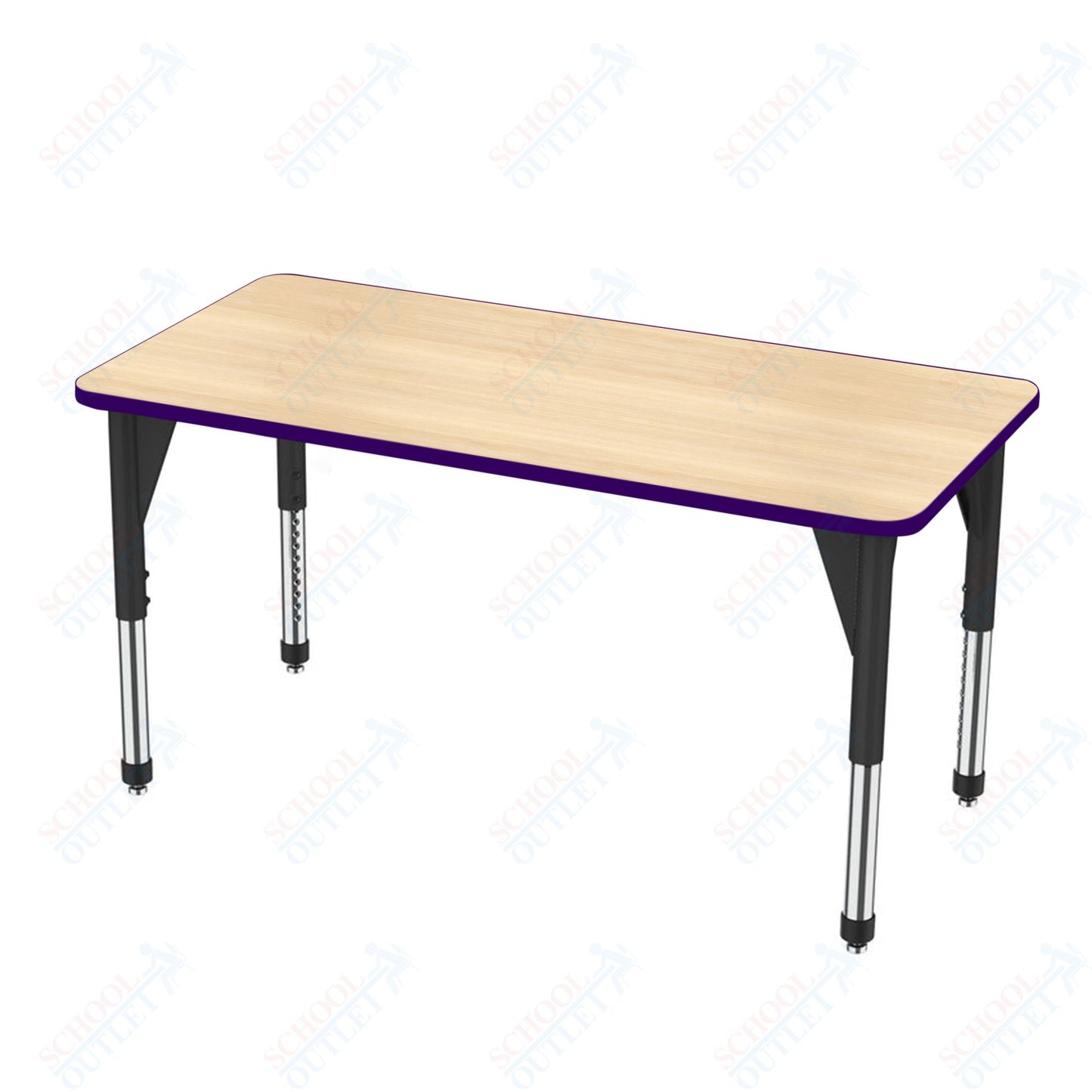 Marco Premier Series Rectangle Stand-Up Table 24" x 48" Adjustable Height 32"-42" (43-2226-MA)