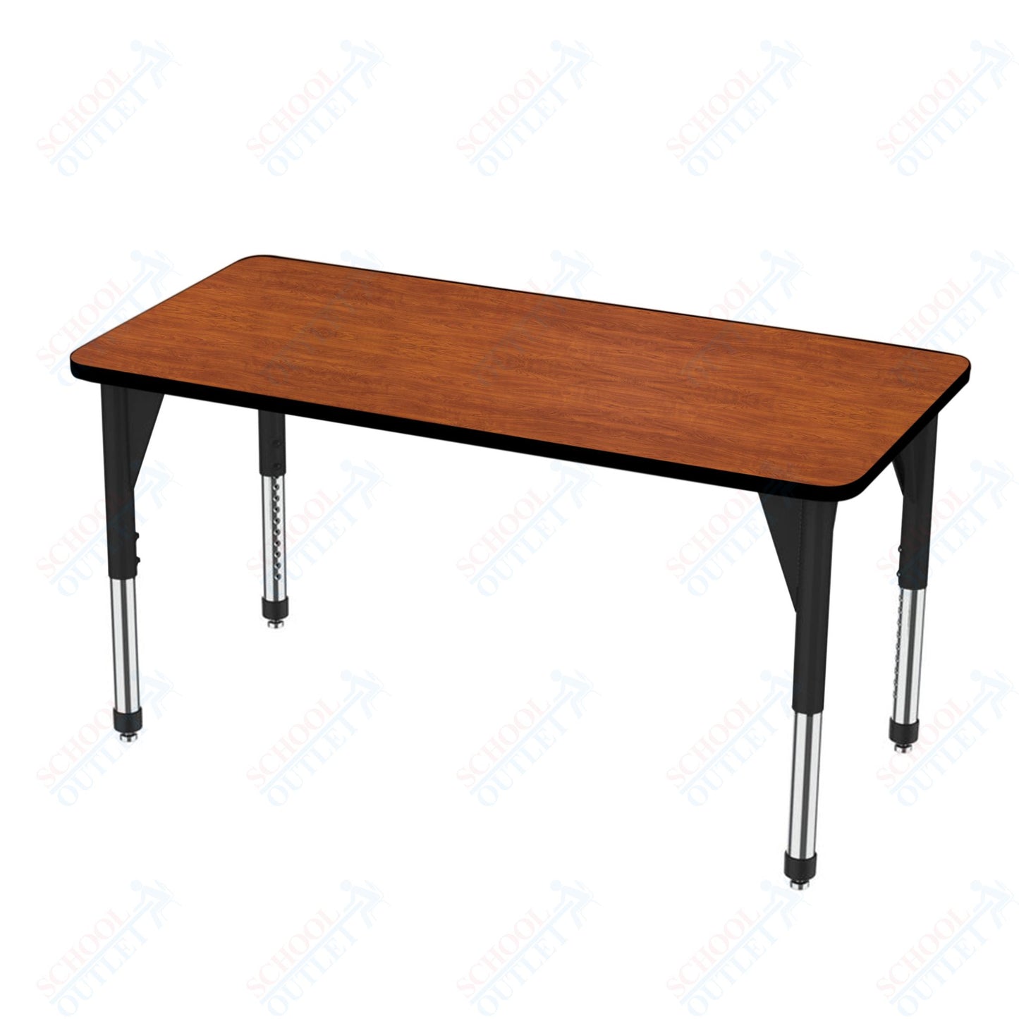 Marco Premier Series Rectangle Activity Table 24" x 48" Adjustable Height 21"-31" (43-2226-MB)