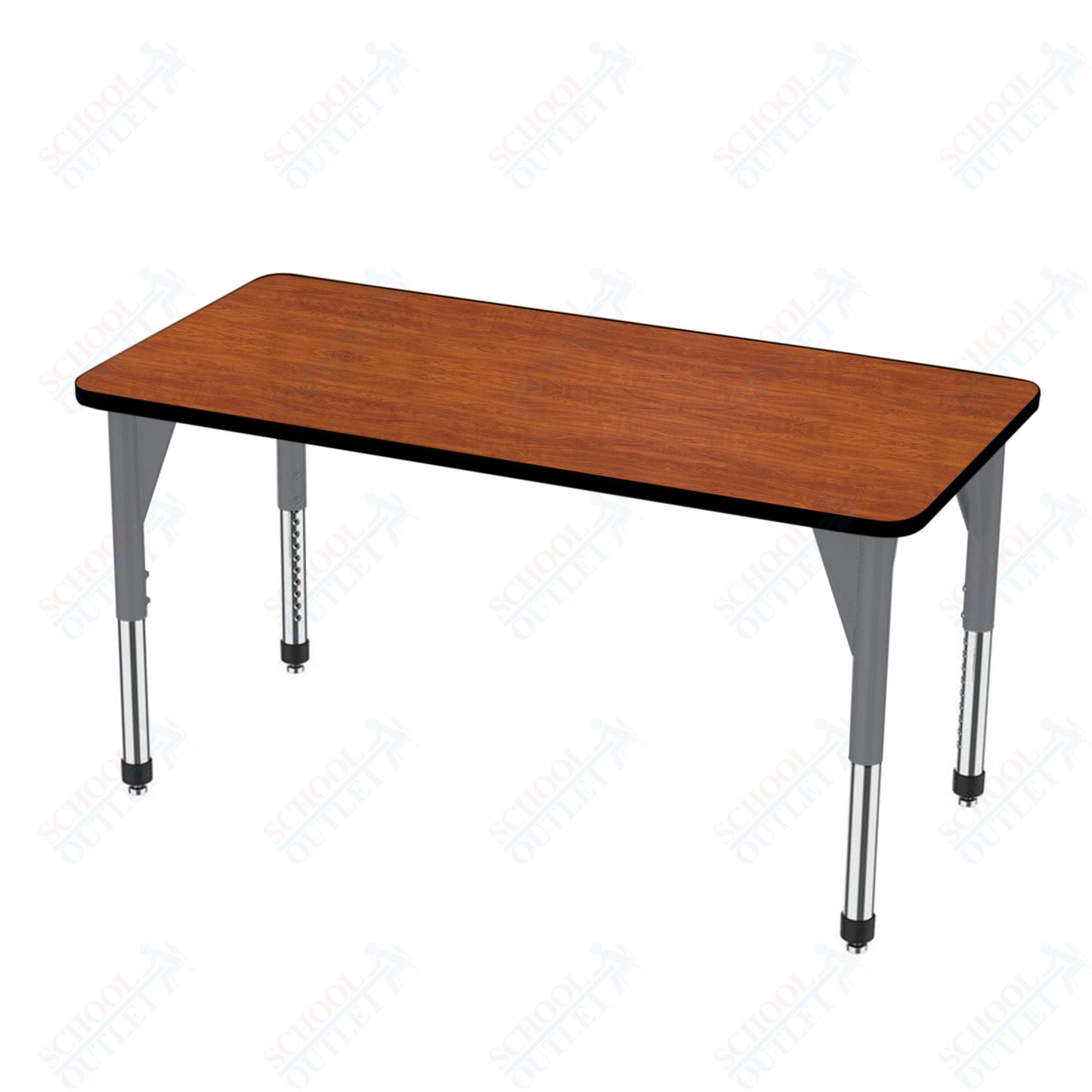 Marco Premier Series Rectangle Activity Table 24" x 48" Adjustable Height 21"-31" (43-2226-MB)