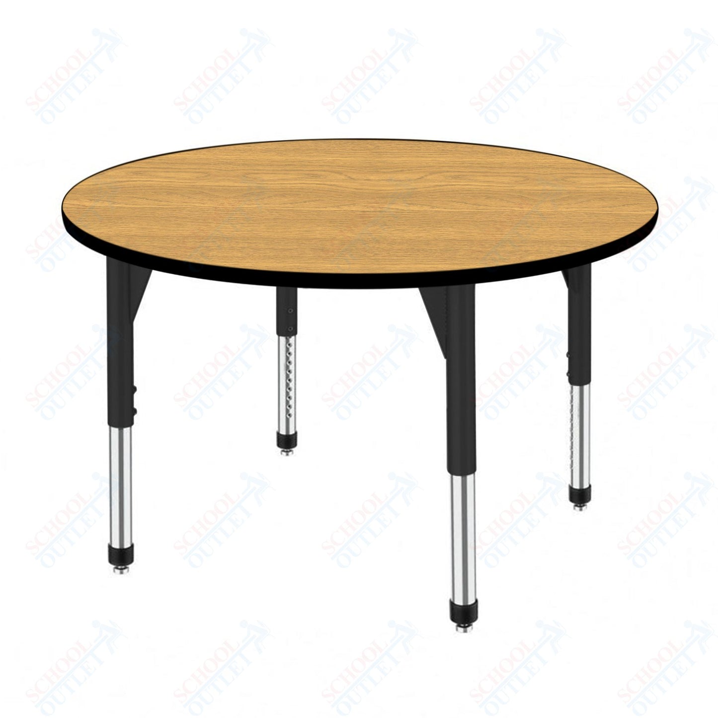 Marco Premier Series 42" Round Stand-Up Table Adjustable Height 32"-42" (43-2245-MA)