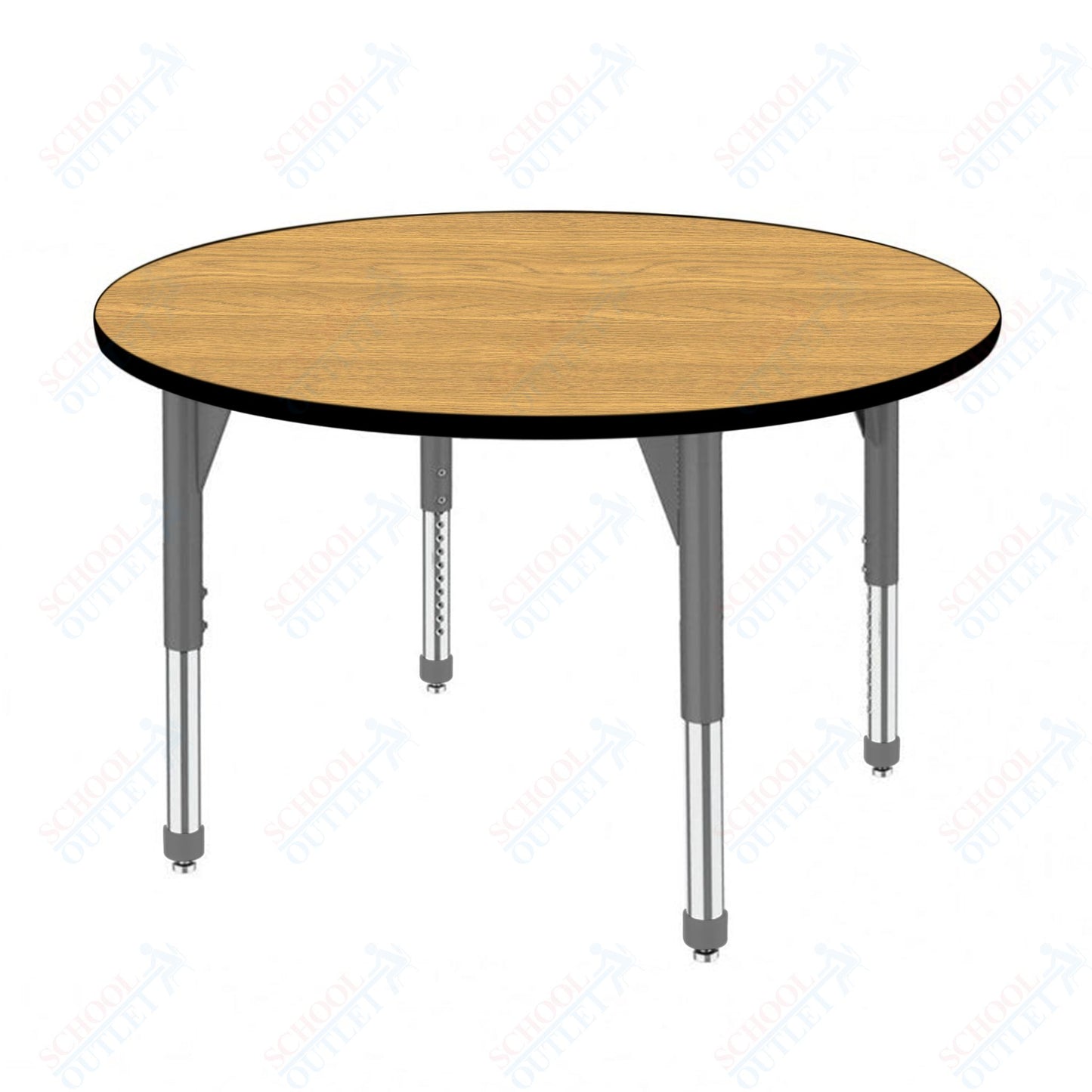Marco Premier Series 42" Round Stand-Up Table Adjustable Height 32"-42" (43-2245-MA)