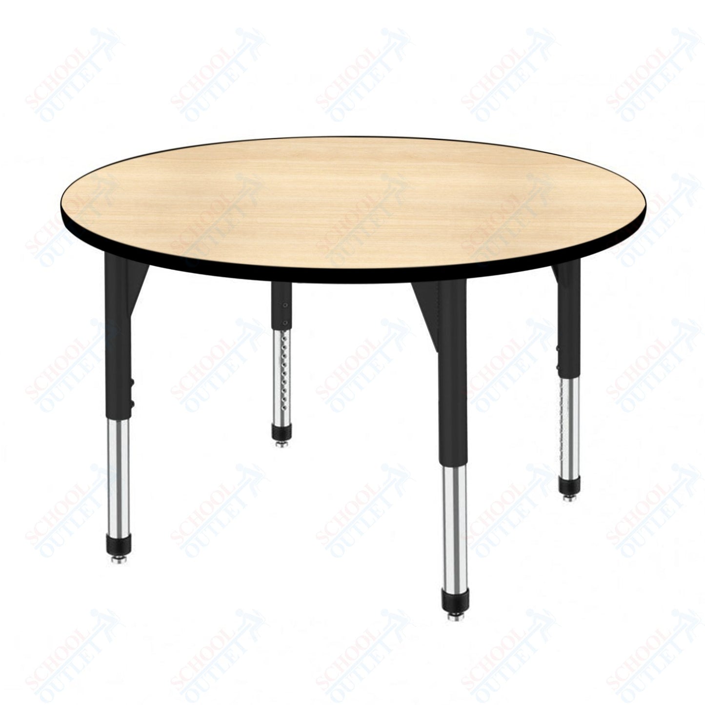 Marco Premier Series 42" Round Stand-Up Table Adjustable Height 32"-42" (43-2245-MA)