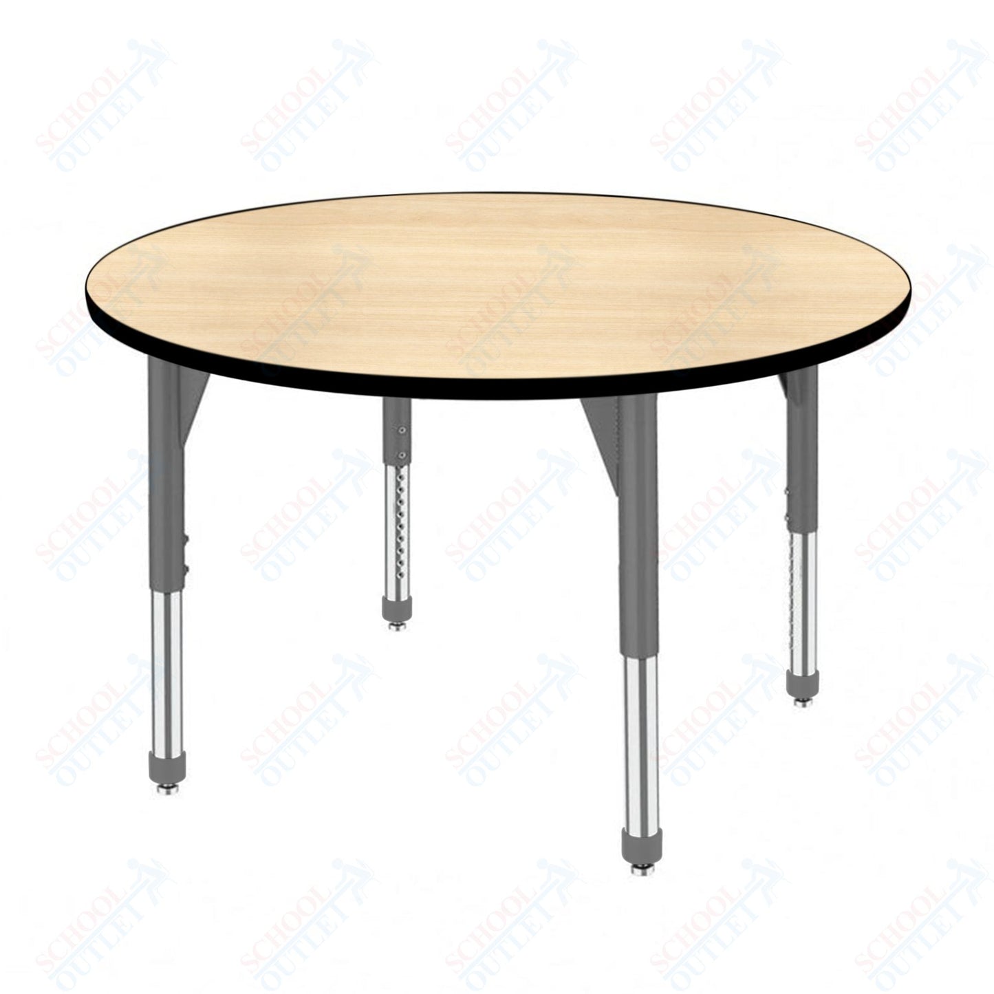 Marco Premier Series 42" Round Stand-Up Table Adjustable Height 32"-42" (43-2245-MA)