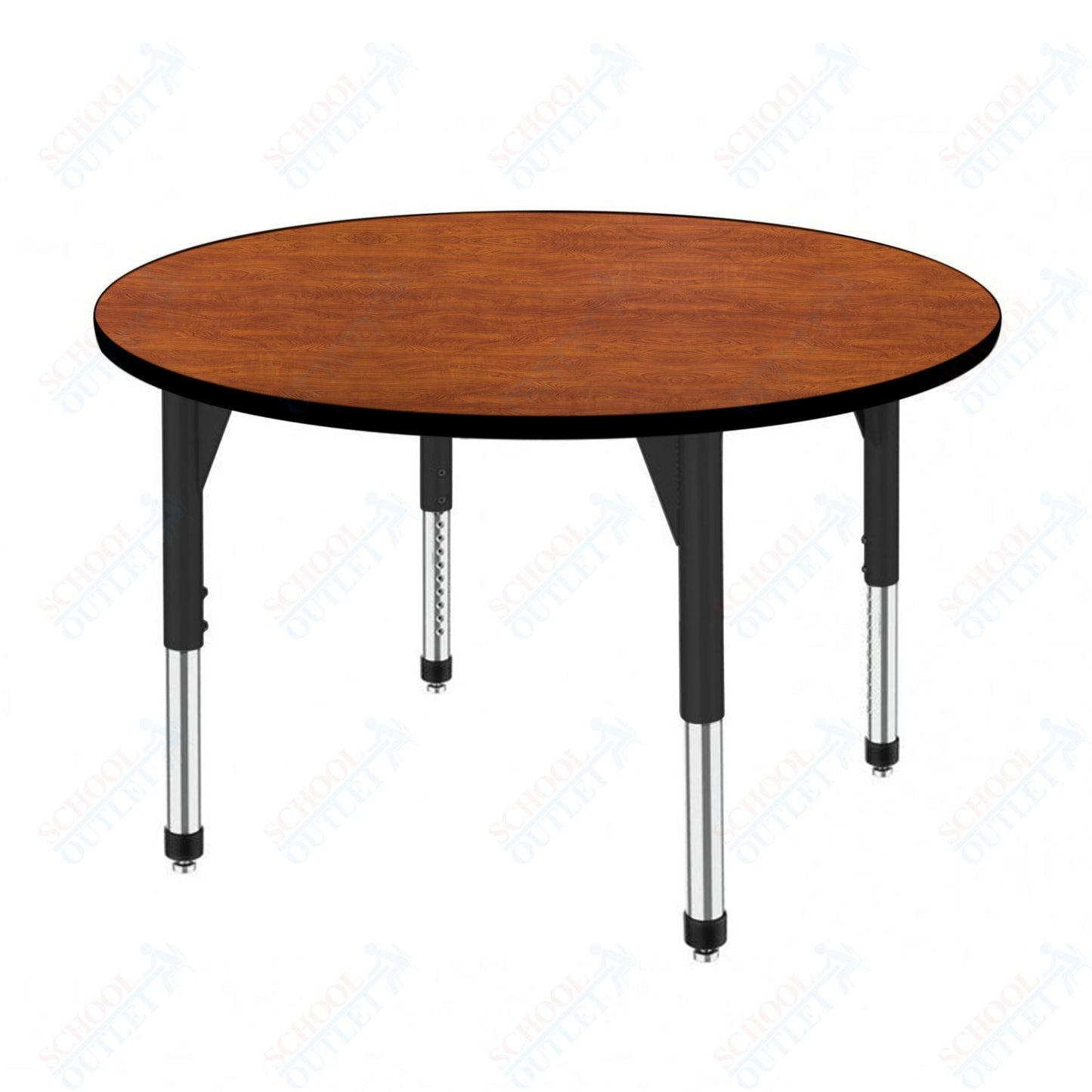 Marco Premier Series 42" Round Stand-Up Table Adjustable Height 32"-42" (43-2245-MA)