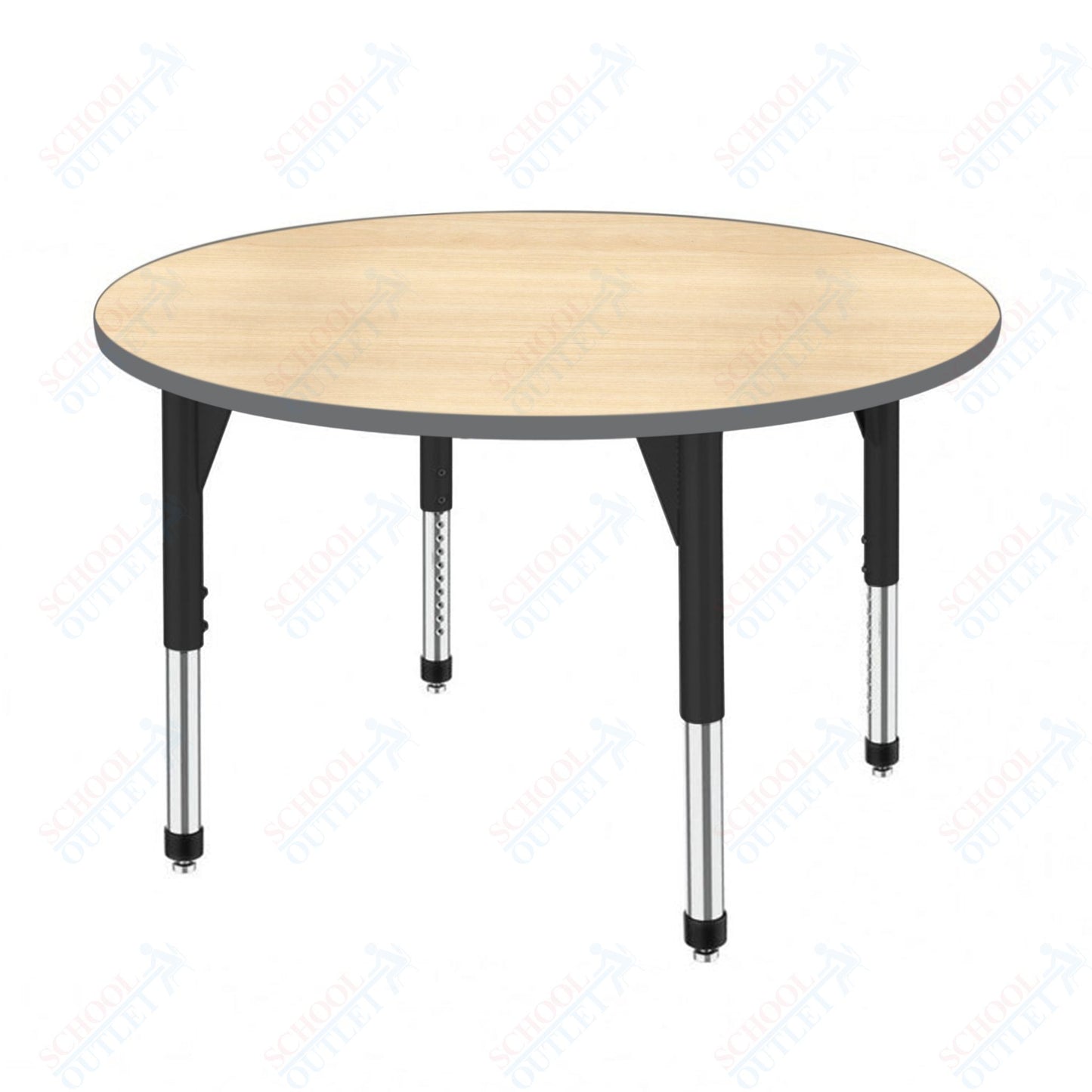 Marco Premier Series 42" Round Stand-Up Table Adjustable Height 32"-42" (43-2245-MA)