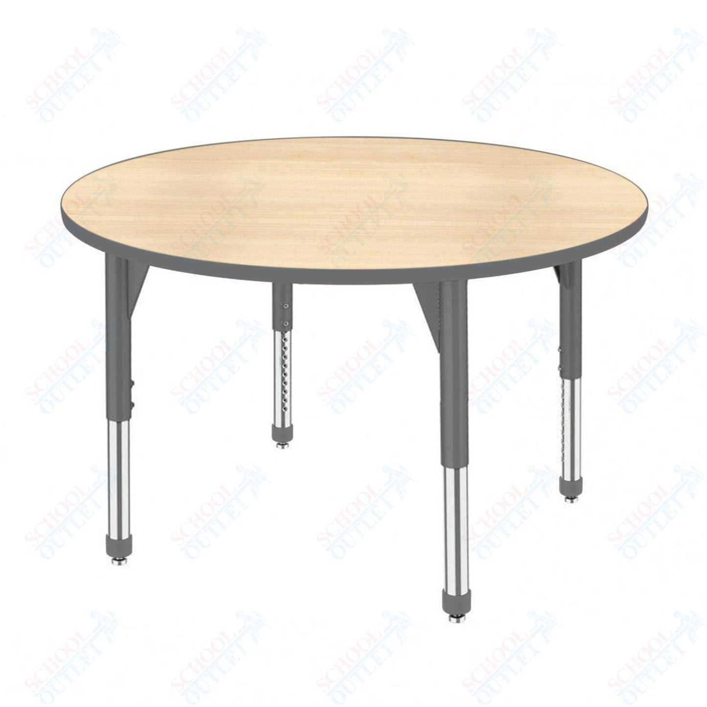 Marco Premier Series 42" Round Stand-Up Table Adjustable Height 32"-42" (43-2245-MA)