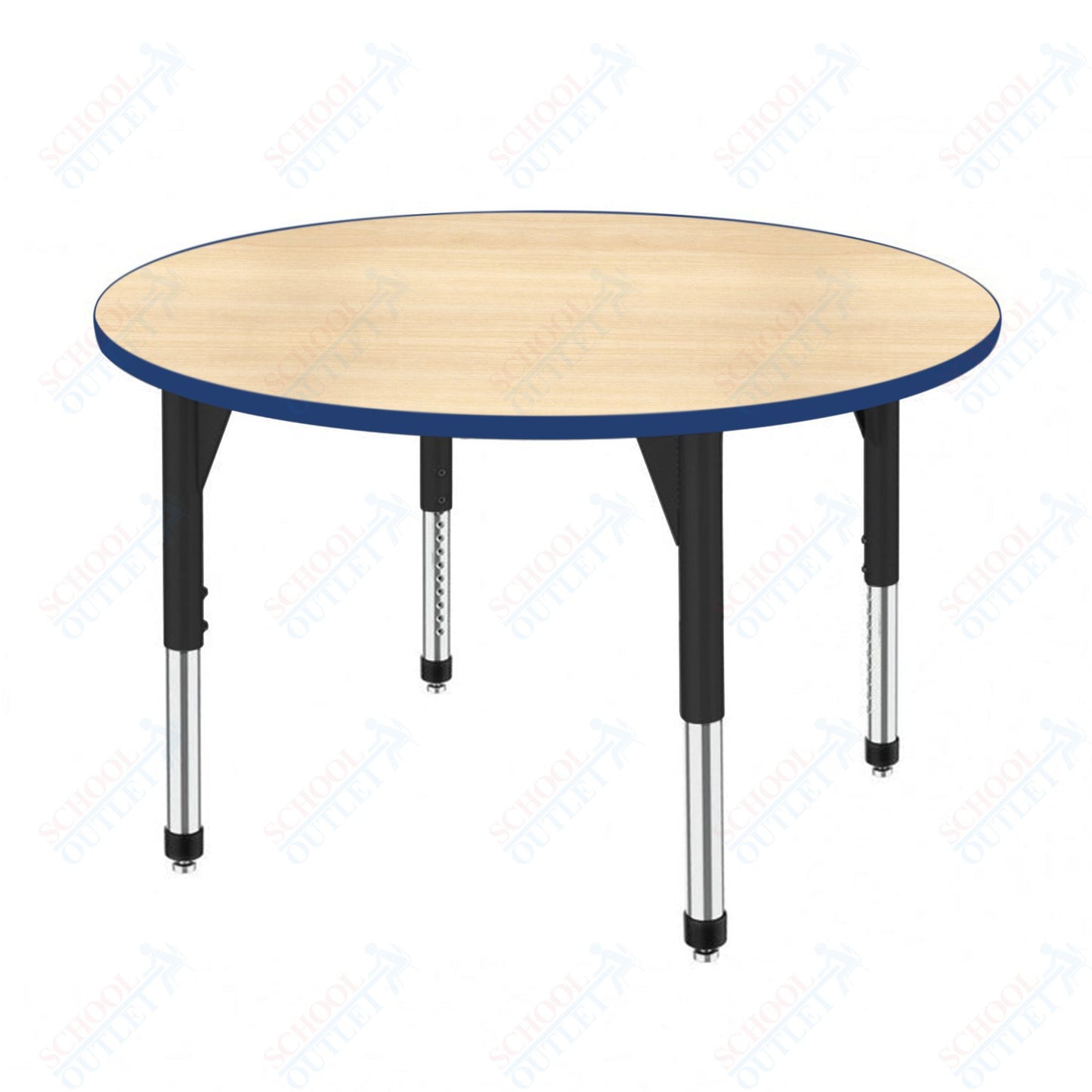 Marco Premier Series 42" Round Stand-Up Table Adjustable Height 32"-42" (43-2245-MA)