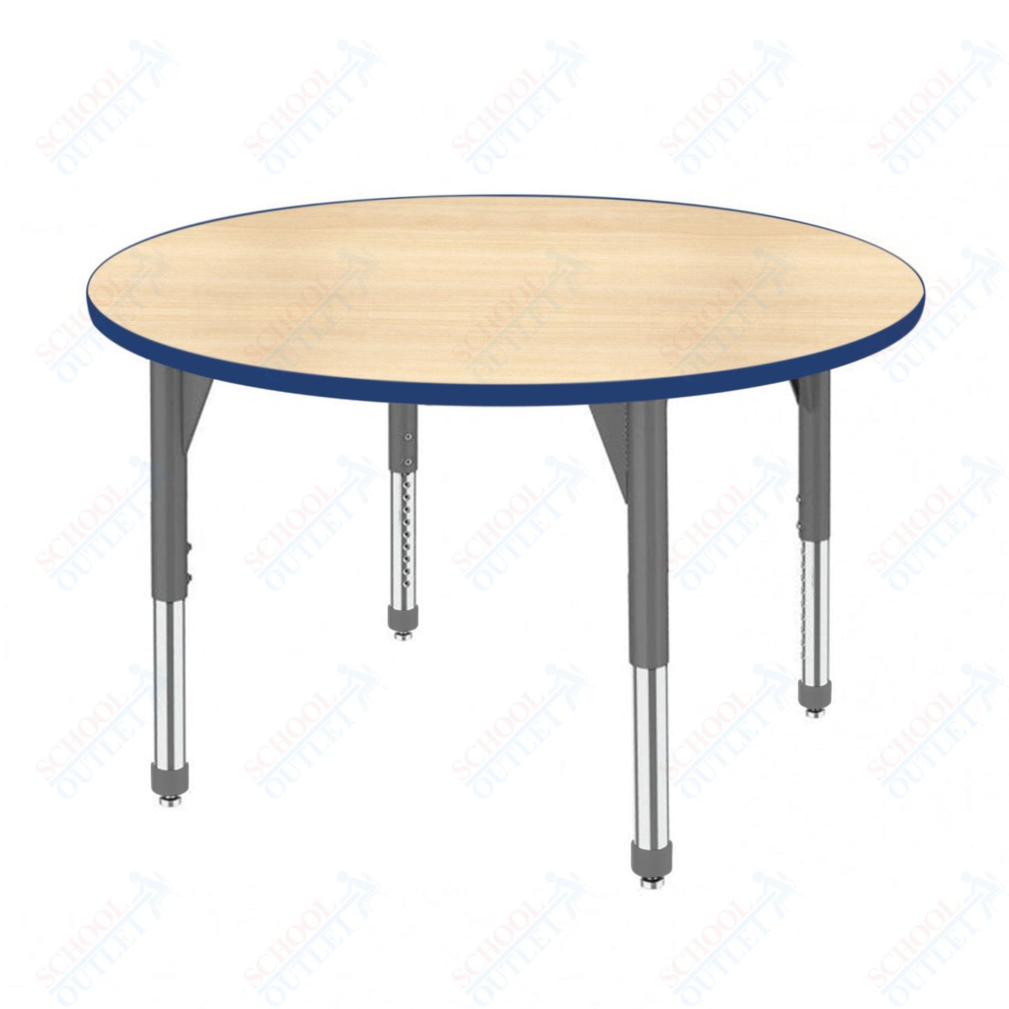 Marco Premier Series 42" Round Stand-Up Table Adjustable Height 32"-42" (43-2245-MA)