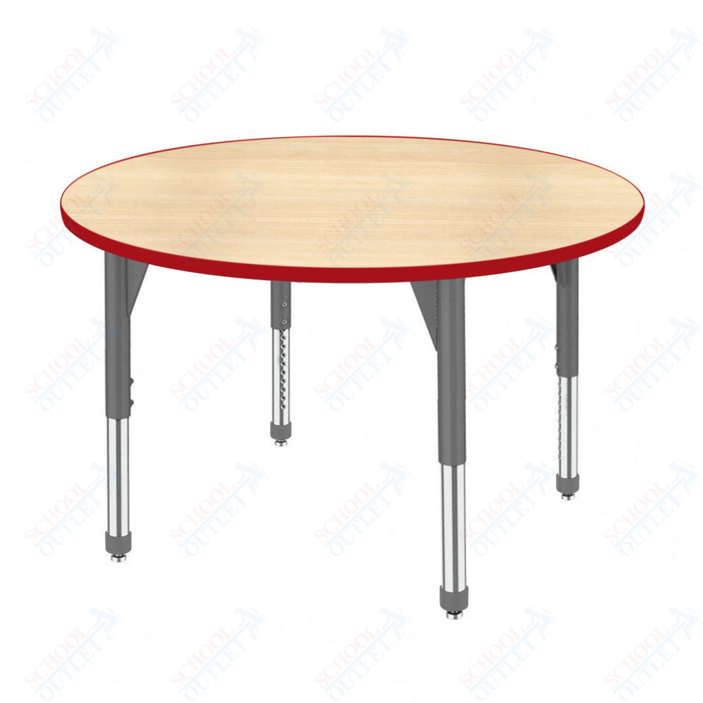 Marco Premier Series 42" Round Stand-Up Table Adjustable Height 32"-42" (43-2245-MA)