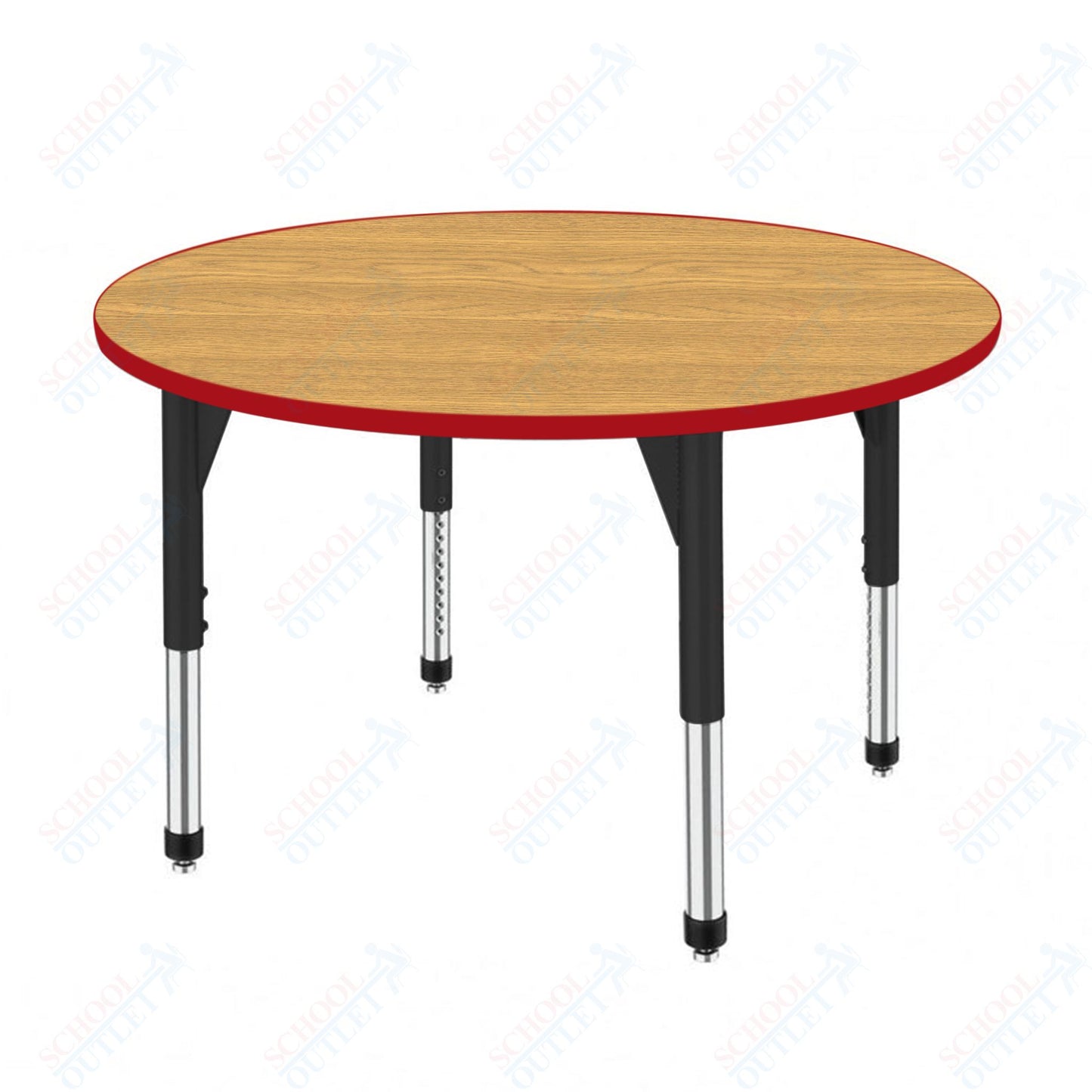 Marco Premier Series 42" Round Stand-Up Table Adjustable Height 32"-42" (43-2245-MA)