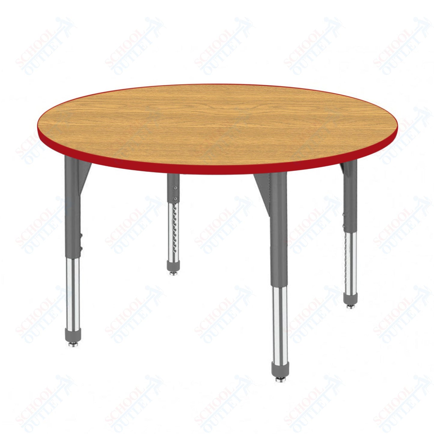 Marco Premier Series 42" Round Stand-Up Table Adjustable Height 32"-42" (43-2245-MA)