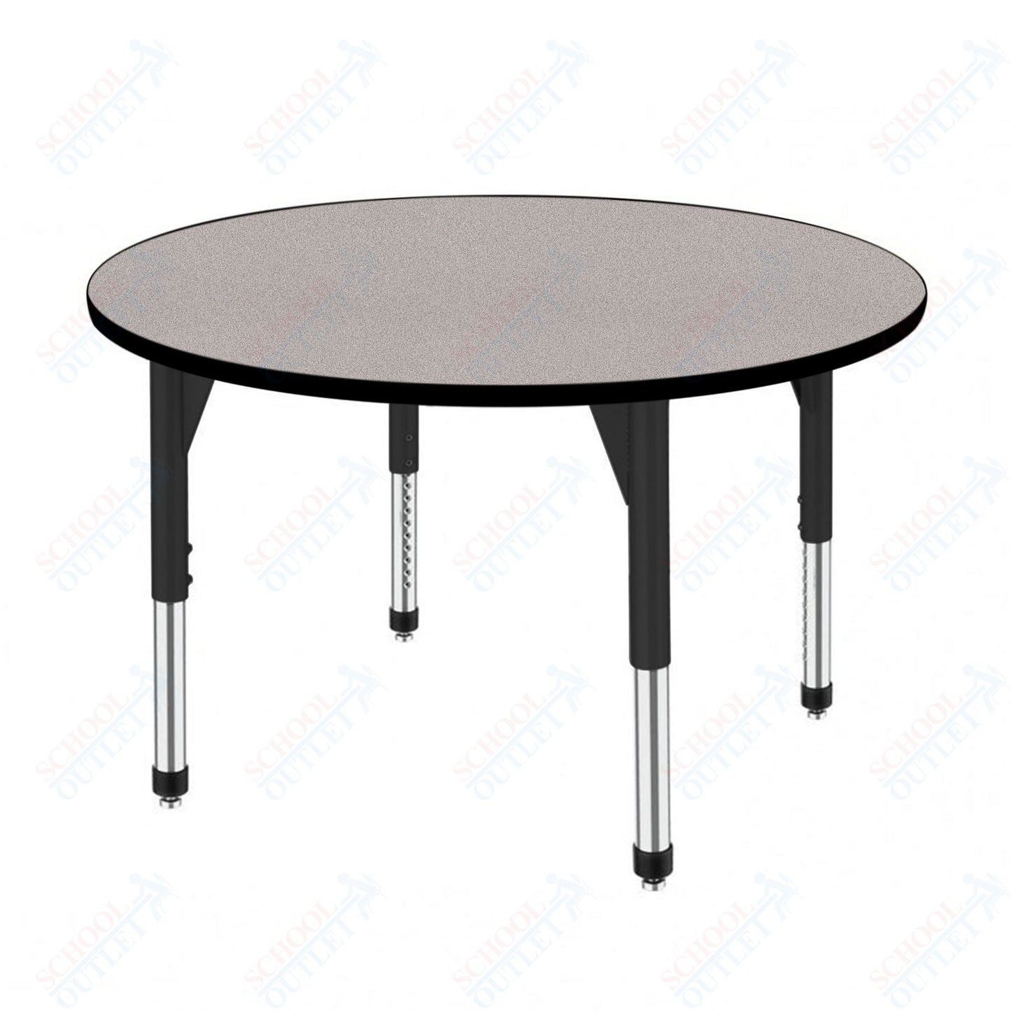 Marco Premier Series 42" Round Stand-Up Table Adjustable Height 32"-42" (43-2245-MA)