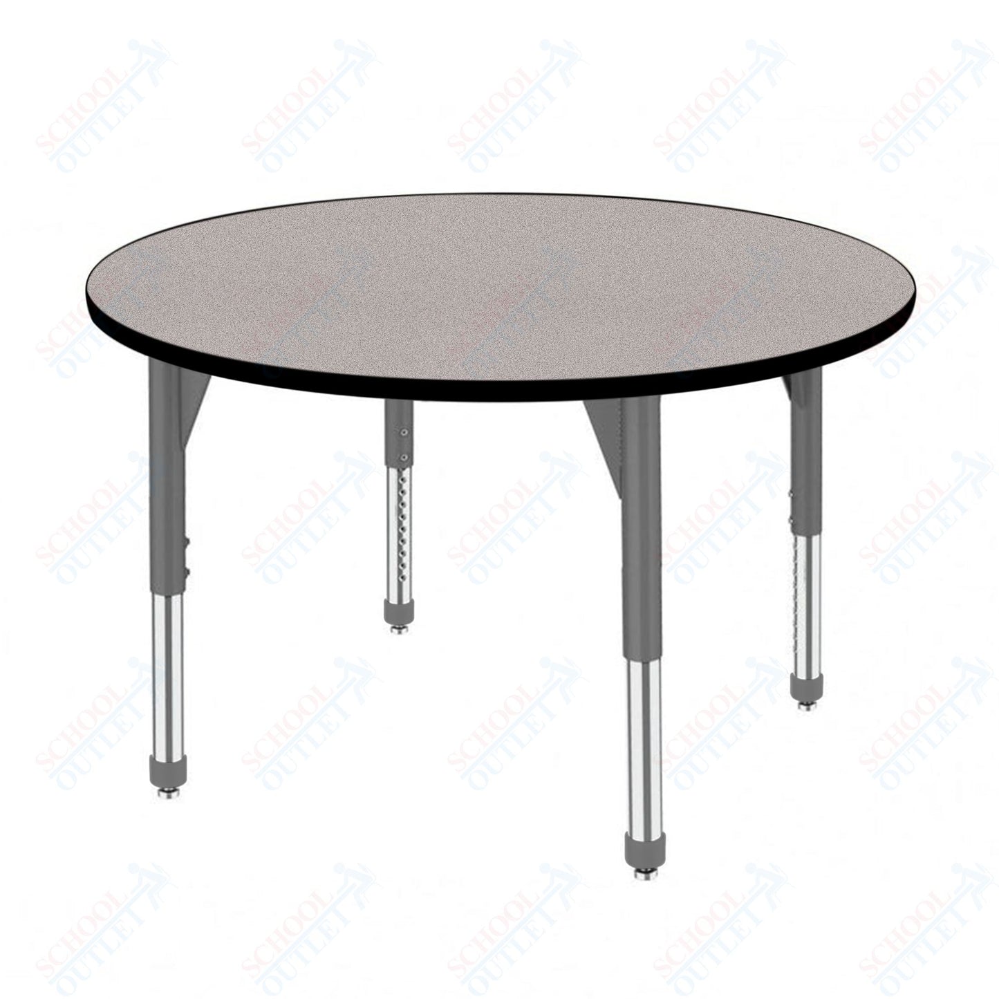 Marco Premier Series 42" Round Stand-Up Table Adjustable Height 32"-42" (43-2245-MA)